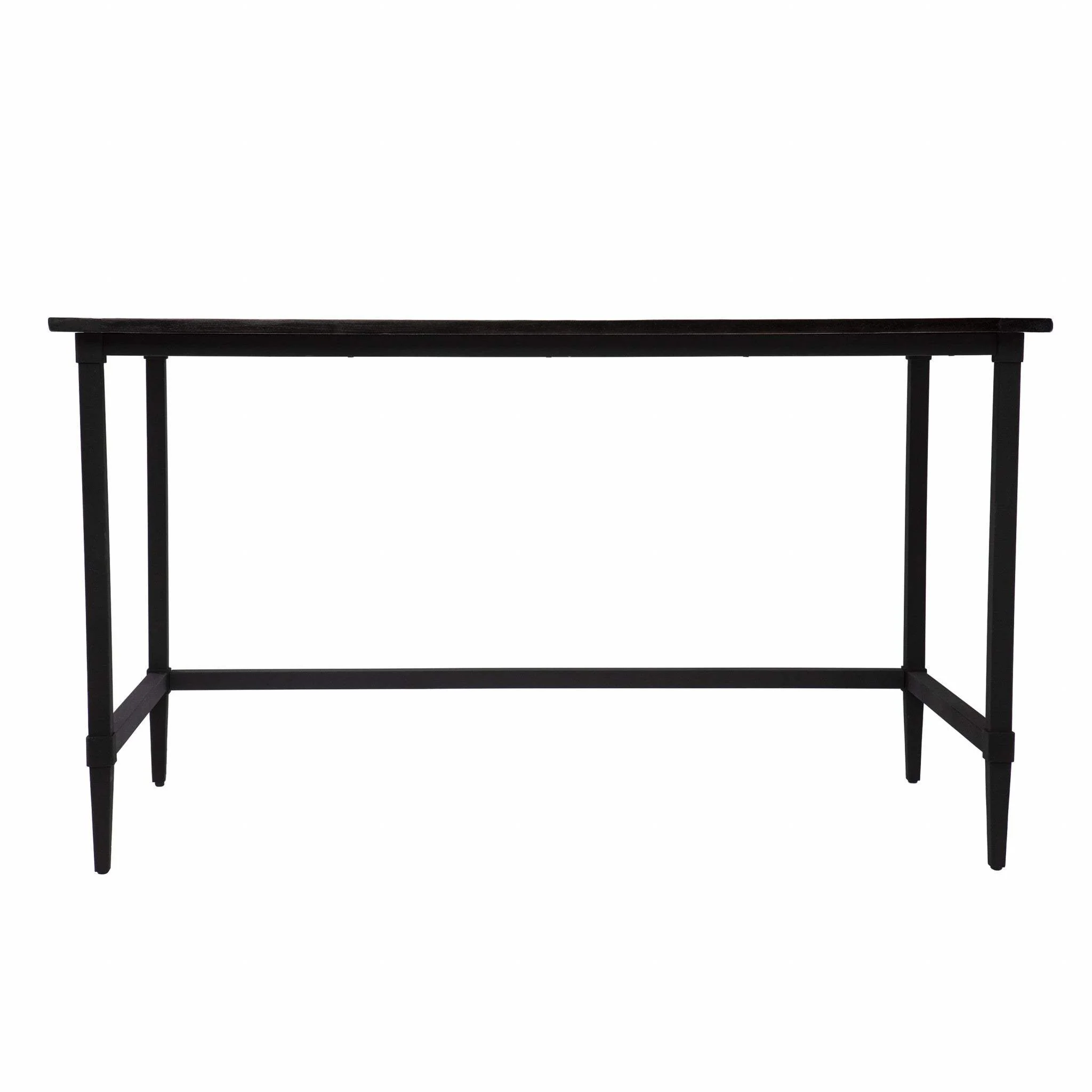 Natural Black Reclaimed Wood Desk - Image 2