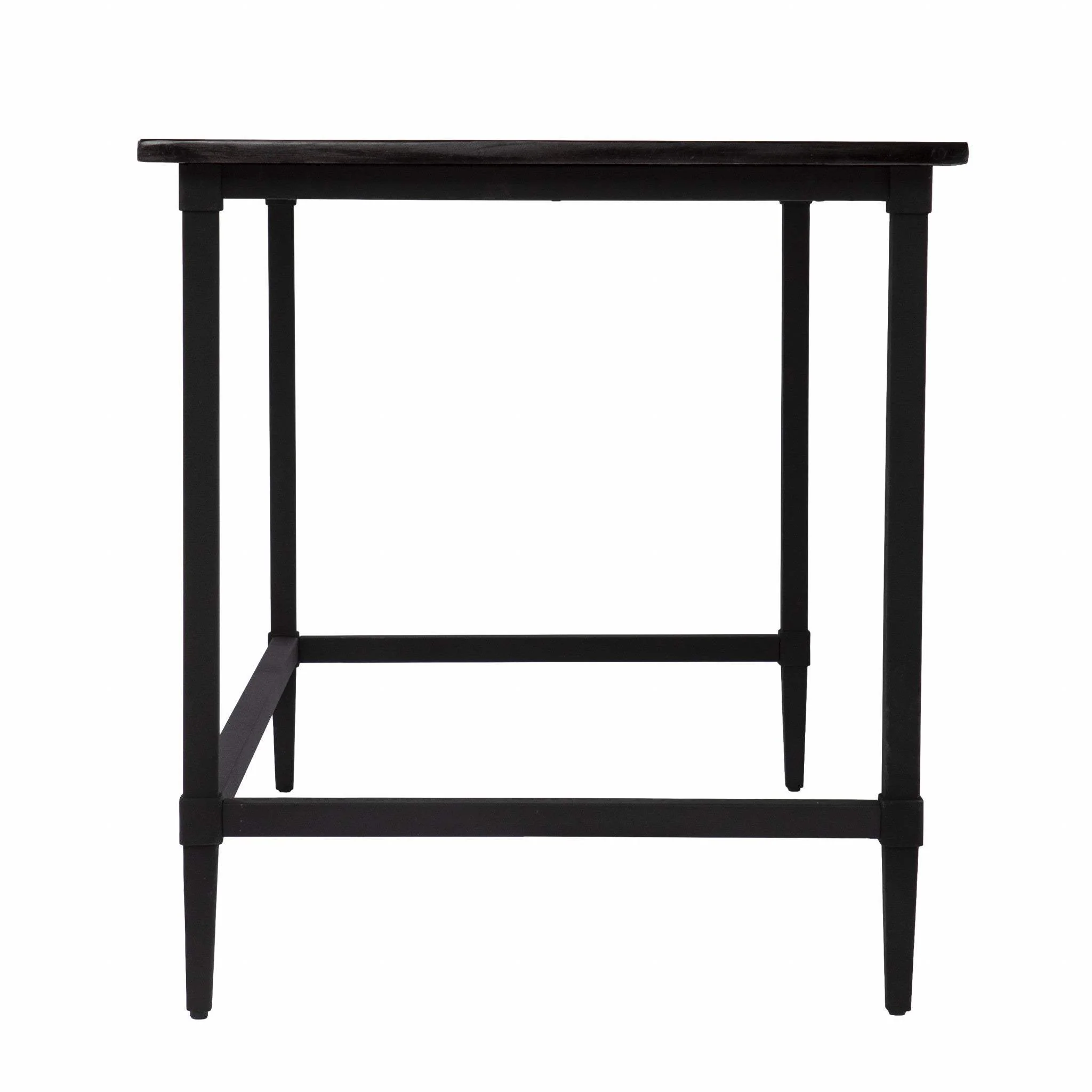 Natural Black Reclaimed Wood Desk - Image 4