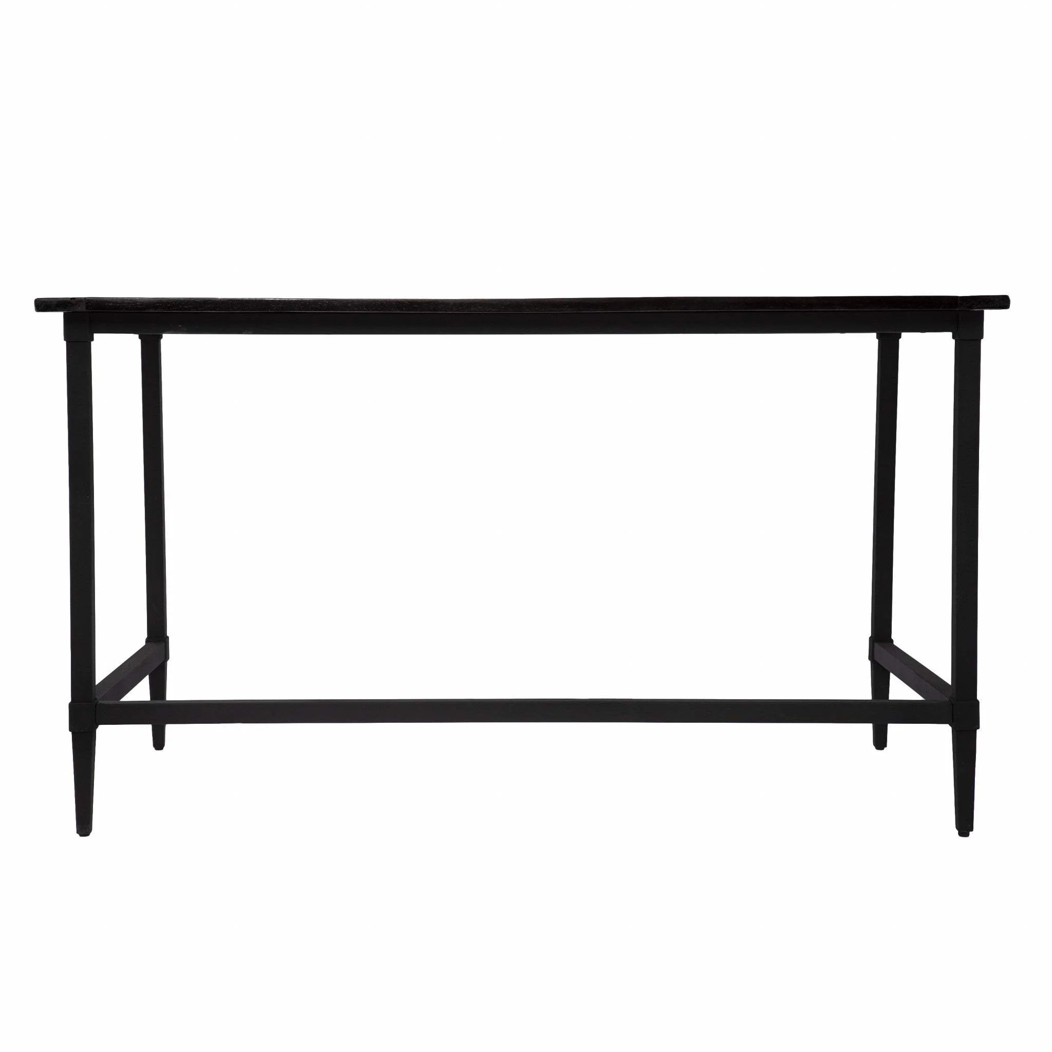 Natural Black Reclaimed Wood Desk - Image 5