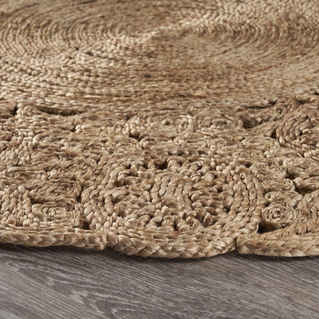 Natural Bloom Boutique Jute Rug - Image 4
