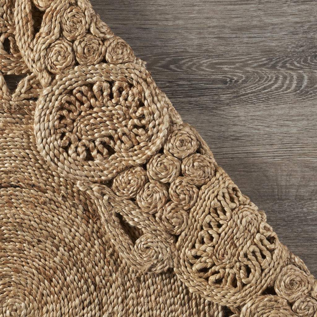 Natural Bloom Boutique Jute Rug - Image 5