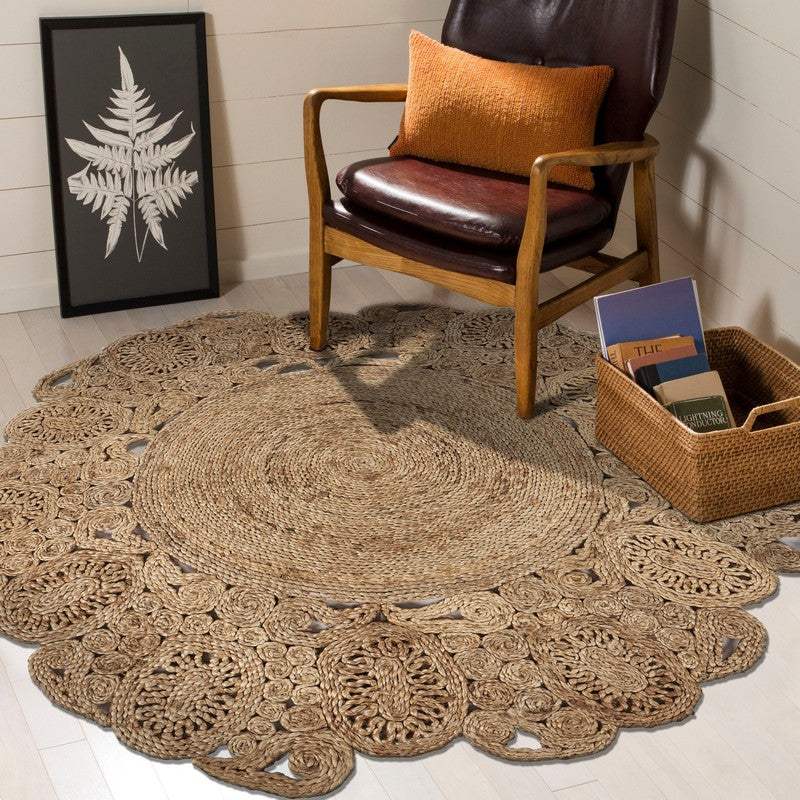 Natural Bloom Boutique Jute Rug - Image 8