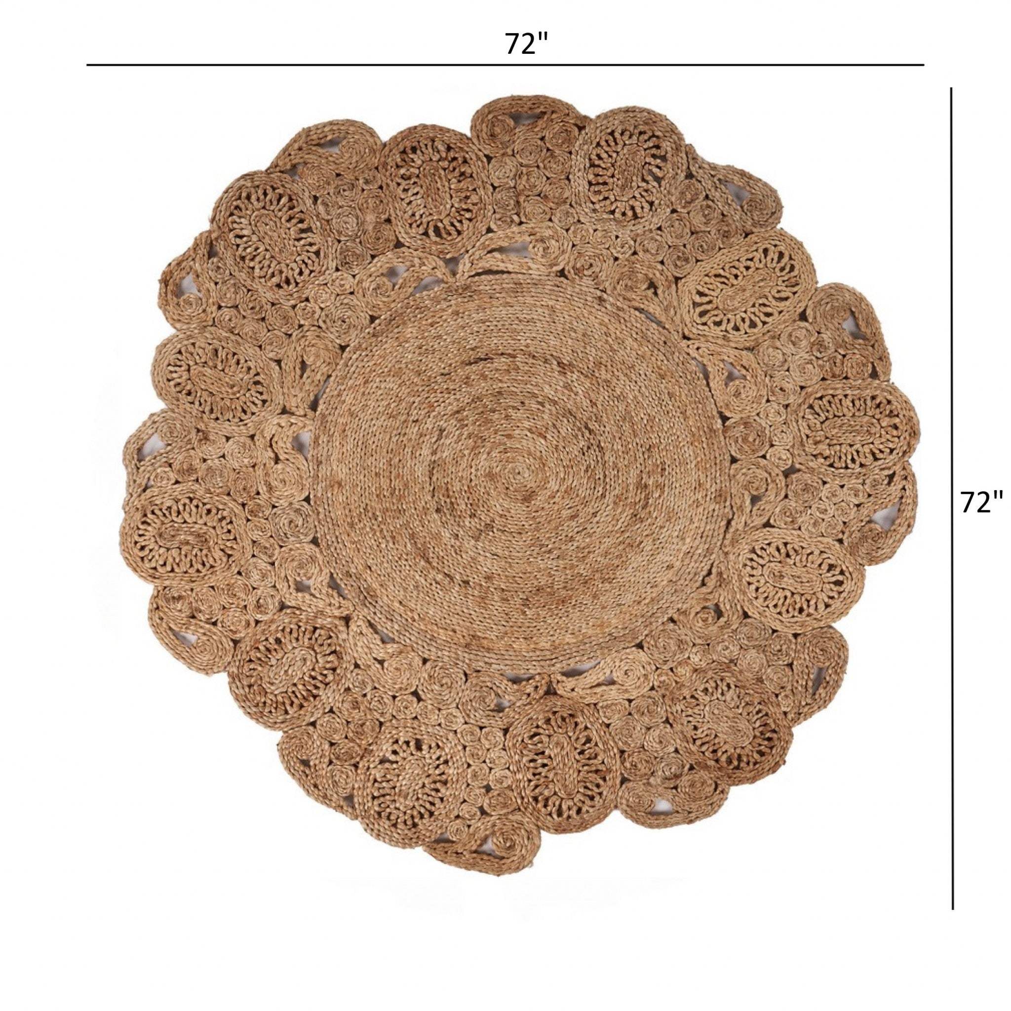 Natural Bloom Boutique Jute Rug - Image 9