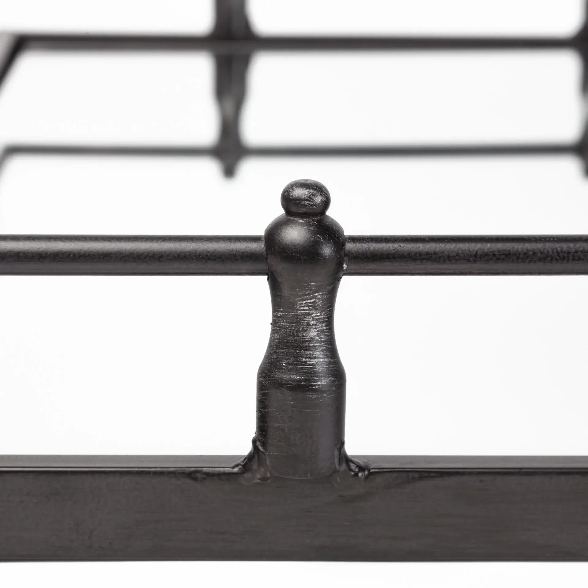 Natural Finish Metal With Mirrored Glass Bottom And Railing Handle Tray - Image 6