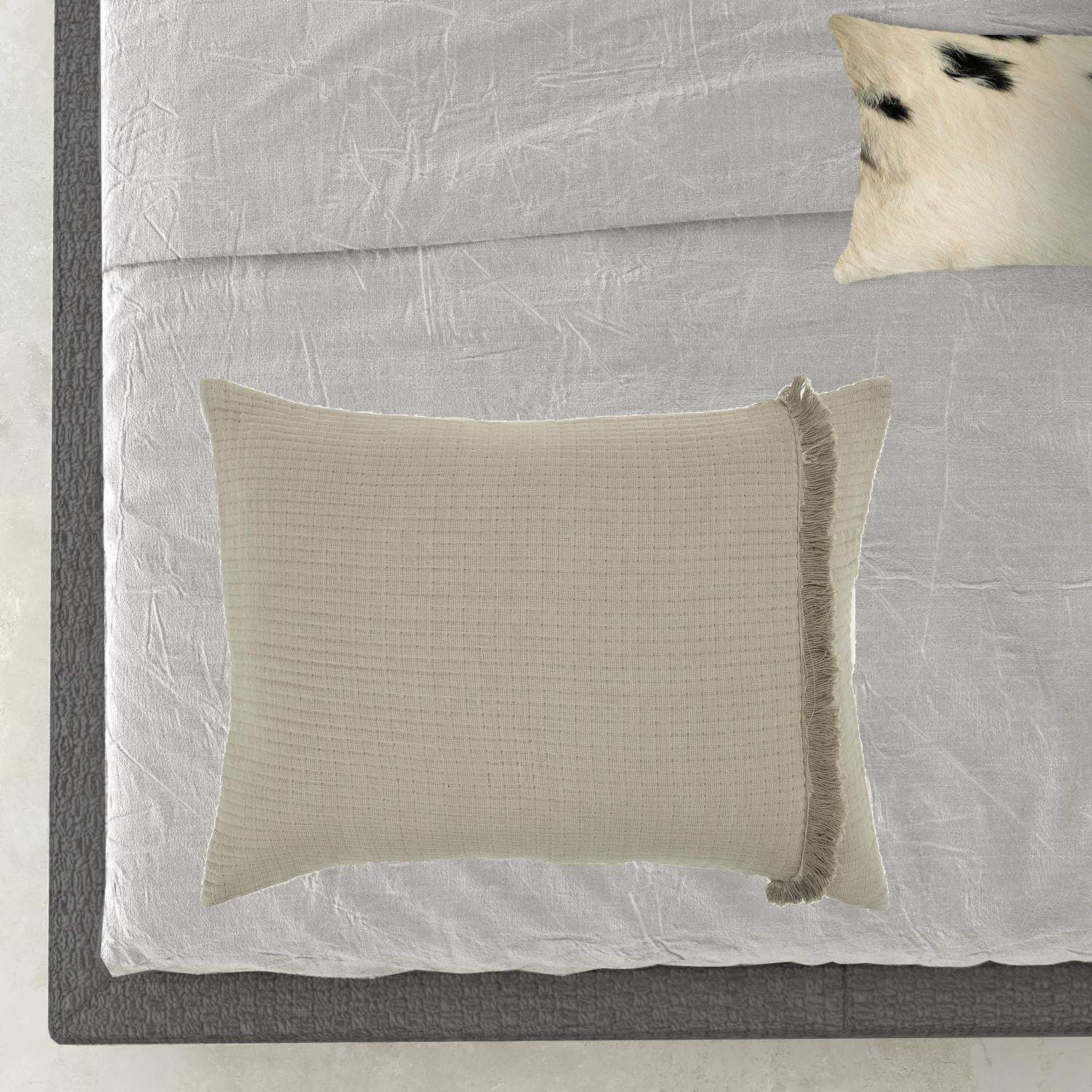 Natural Queen 100% Cotton 300 Thread Count Machine Washable Down Alternative Comforter - Image 2