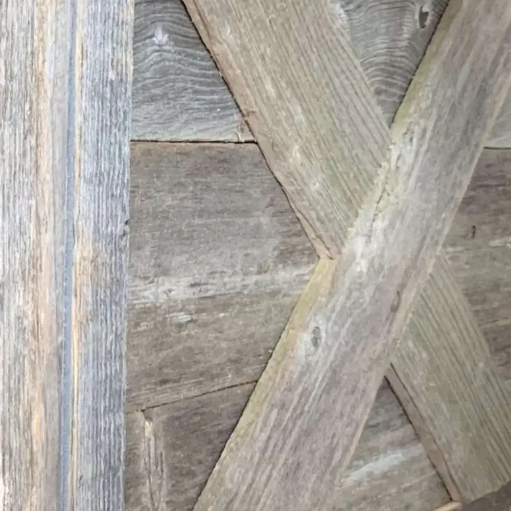 Natural Weathered And Gray Wood Ornamental Wall Decor - Image 4