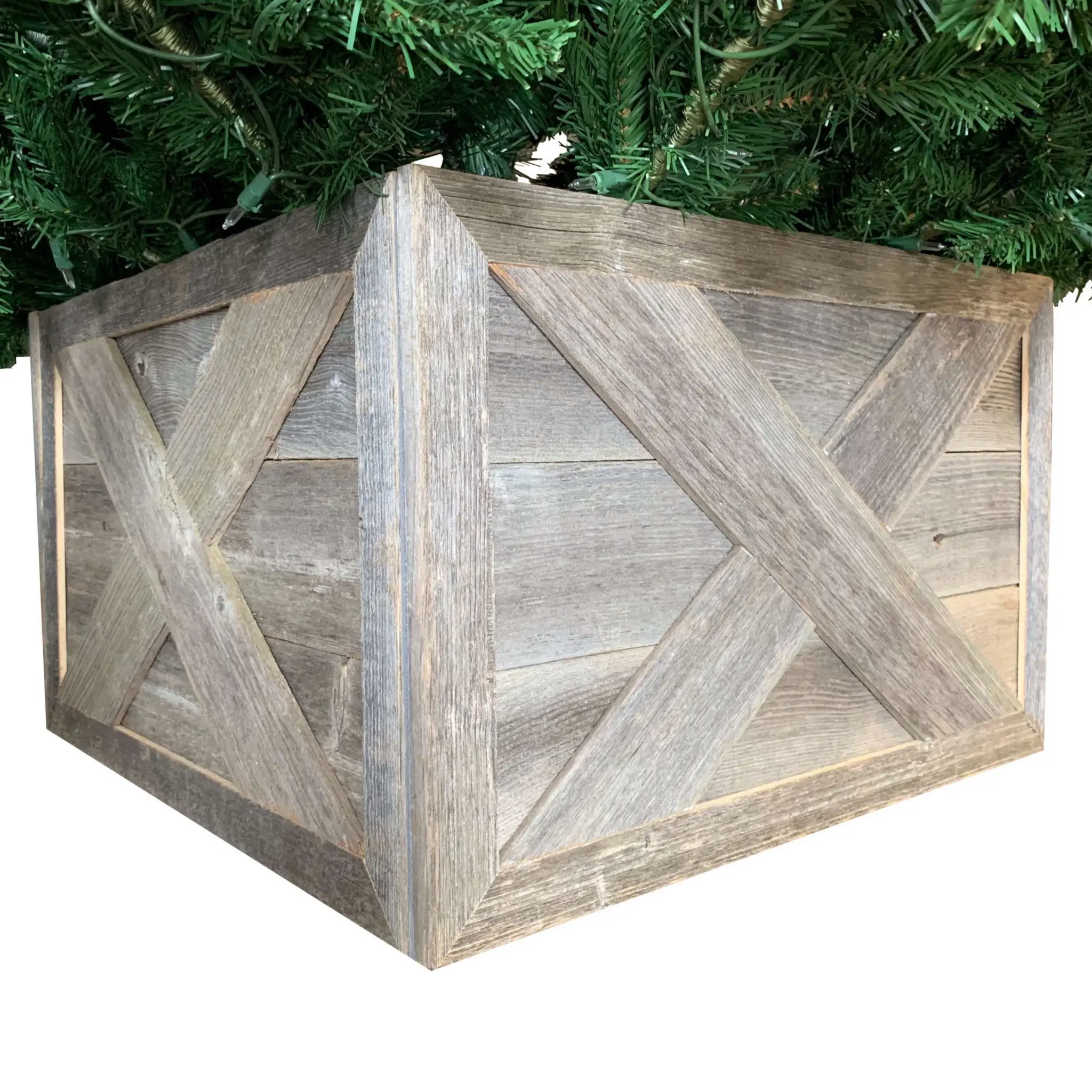 Natural Weathered And Gray Wood Ornamental Wall Decor - Image 6