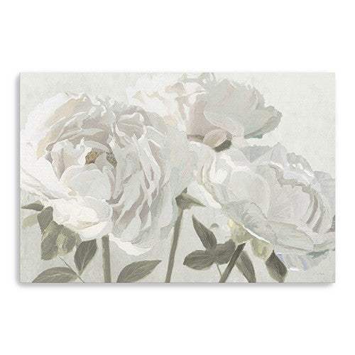 Neutral Flowers In Bloom Unframed Print Wall Art - Image 3