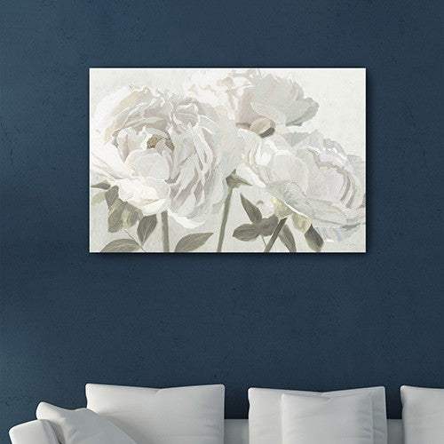 Neutral Flowers In Bloom Unframed Print Wall Art - Image 4