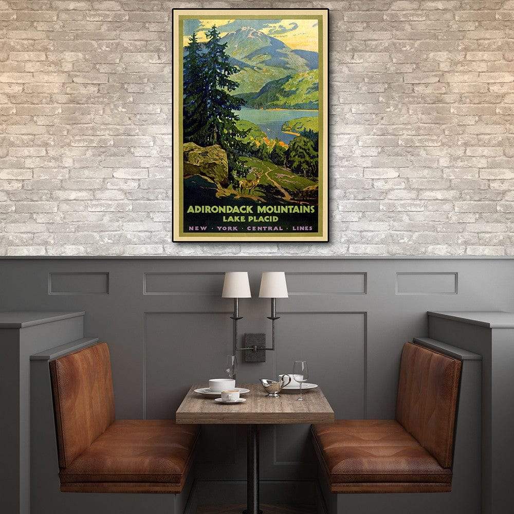 New York Railroad Vintage Travel Unframed Print Wall Art - Image 6