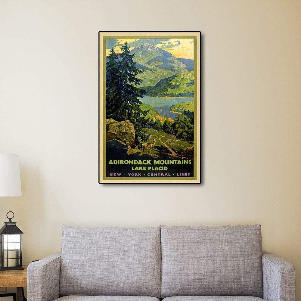 New York Railroad Vintage Travel Unframed Print Wall Art - Image 7