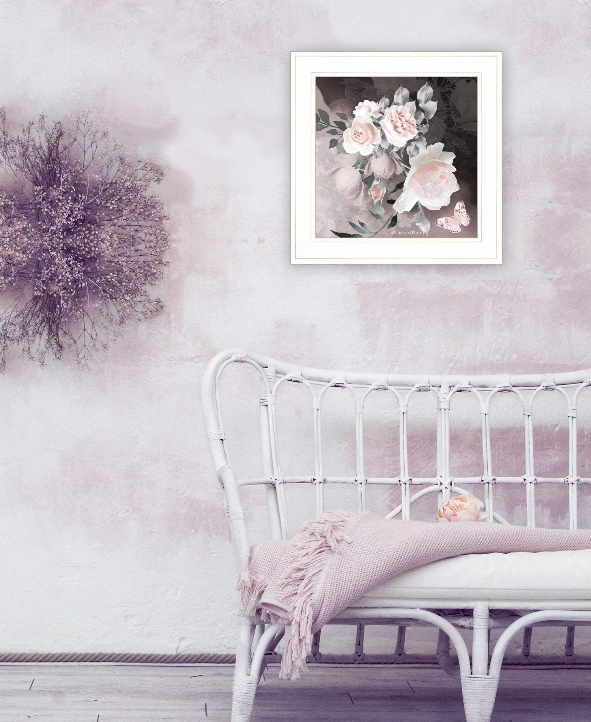 Noir Roses IV 3 White Framed Print Wall Art - Image 5