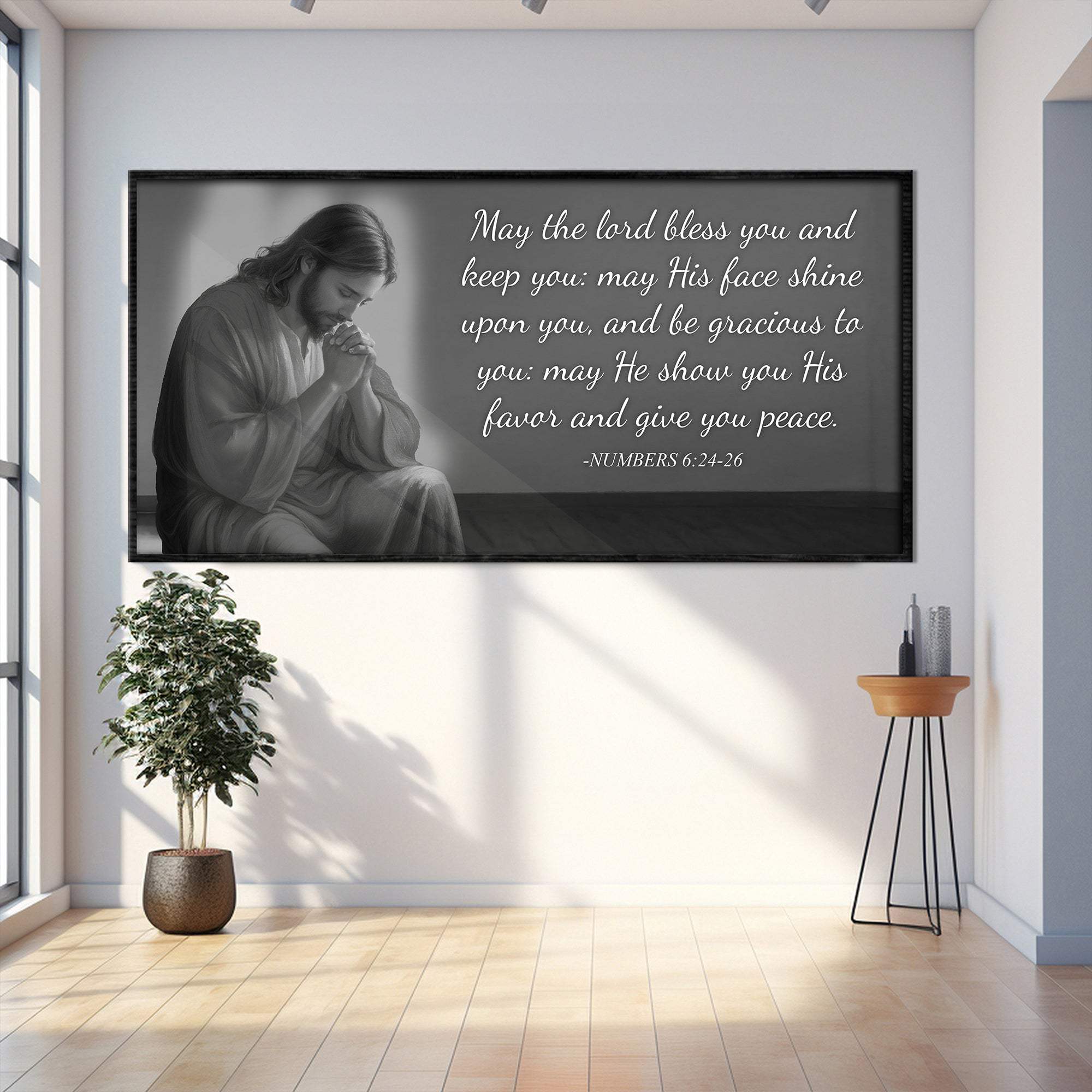 Numbers 6:24-26 - May The Lord Bless You Faith Sign III - Image 5