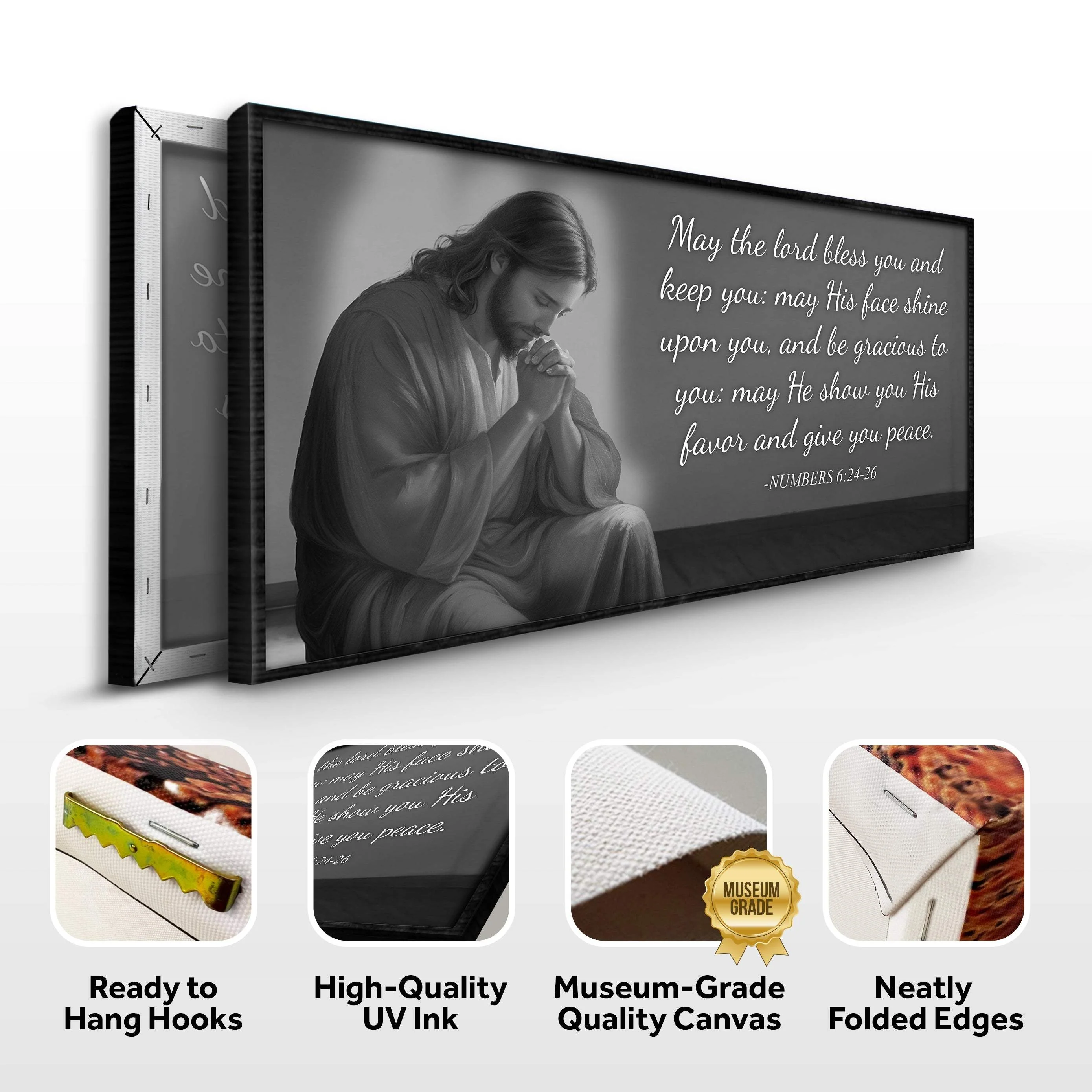 Numbers 6:24-26 - May The Lord Bless You Faith Sign III - Image 8