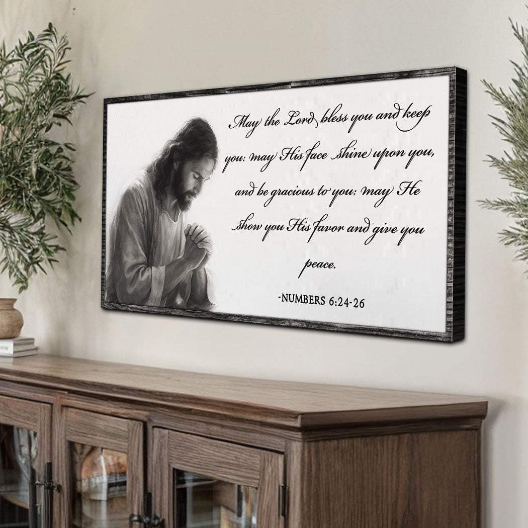 Numbers 6:24-26 - May The Lord Bless You Faith Sign IV - Image 3