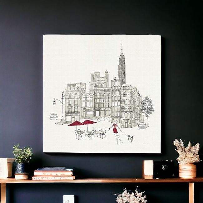 Nyc Cafline Work Unframed Print Wall Art - Image 6