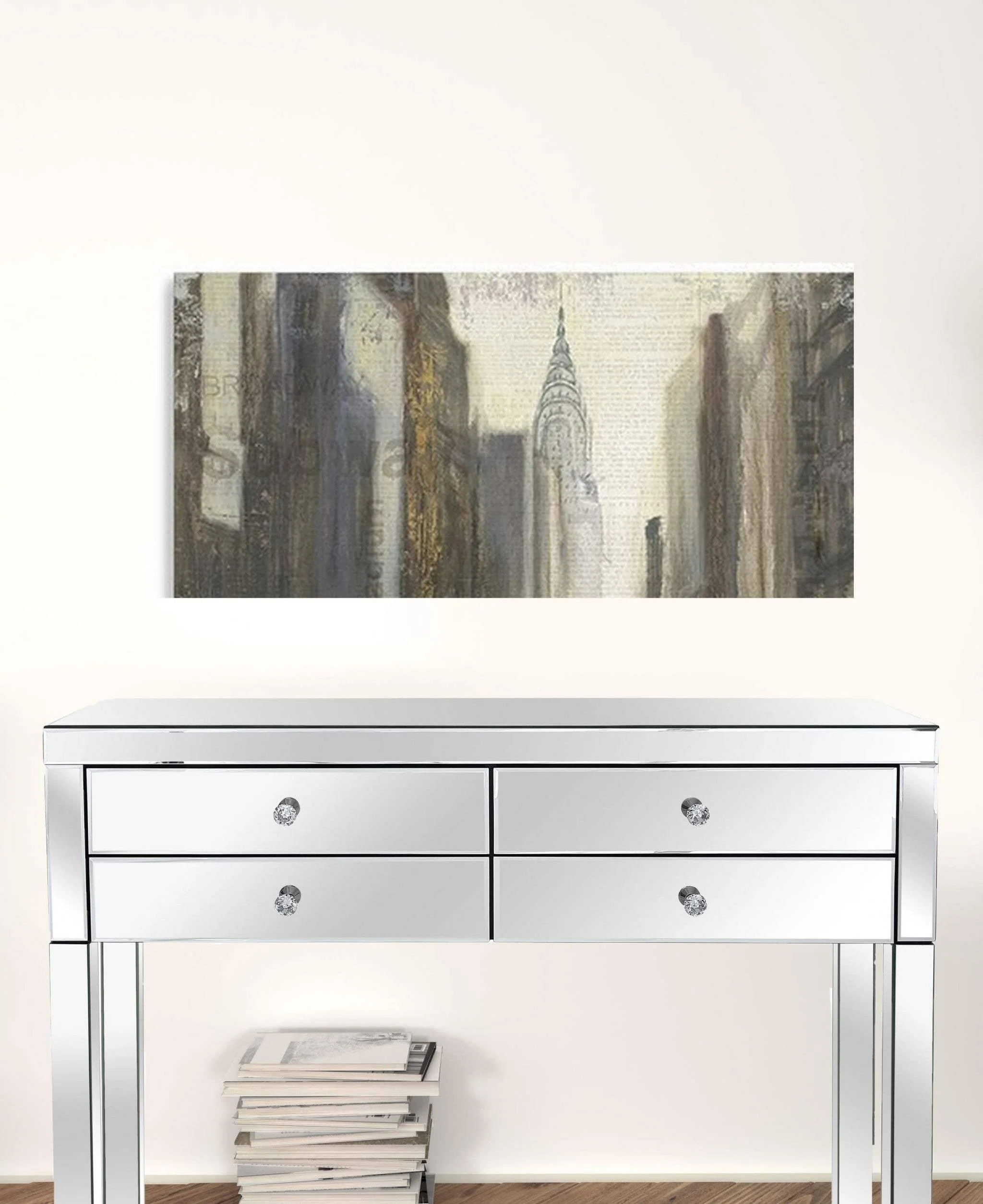 Nyc Urban Street Scene Unframed Print Wall Art - Image 2