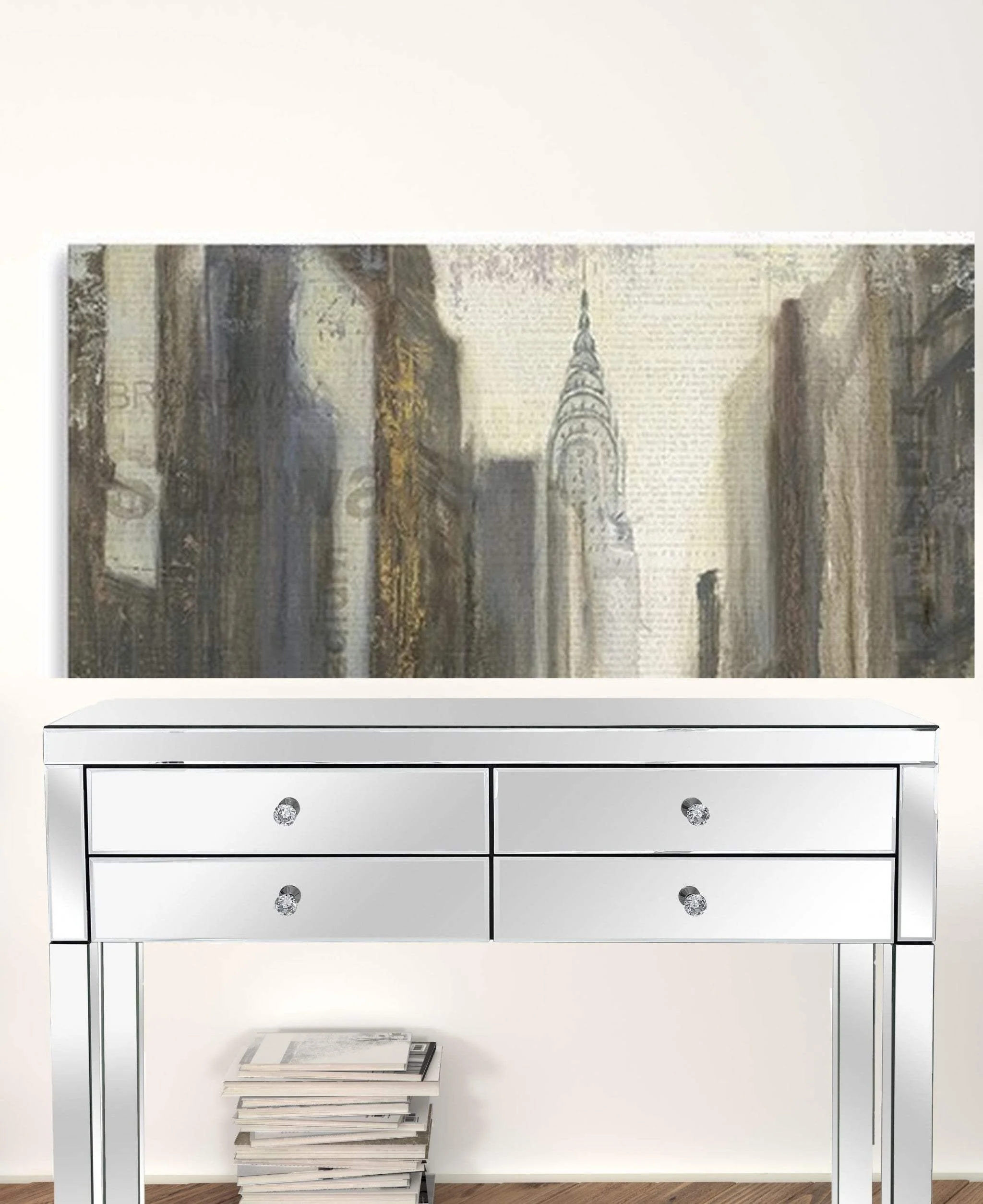 Nyc Urban Street Scene Unframed Print Wall Art - Image 2