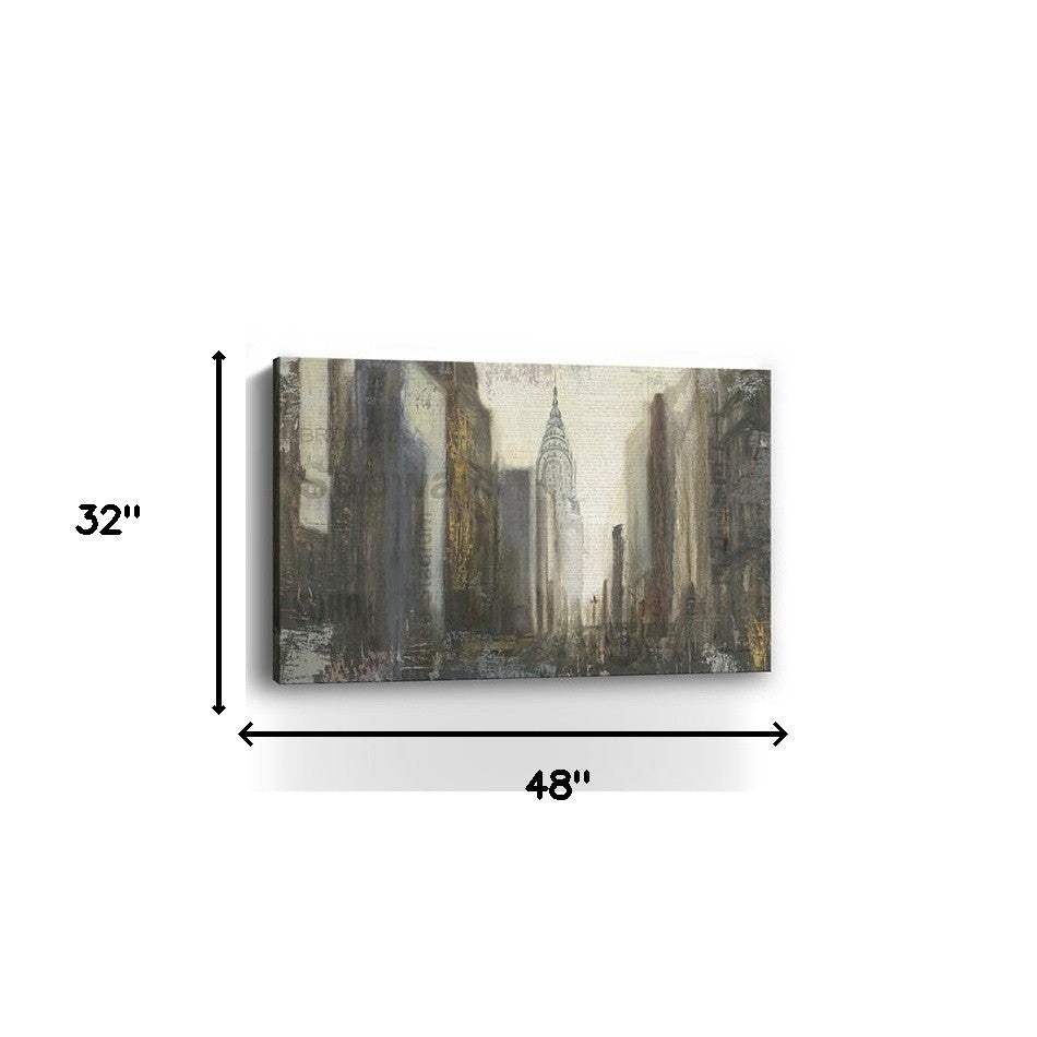 Nyc Urban Street Scene Unframed Print Wall Art - Image 5