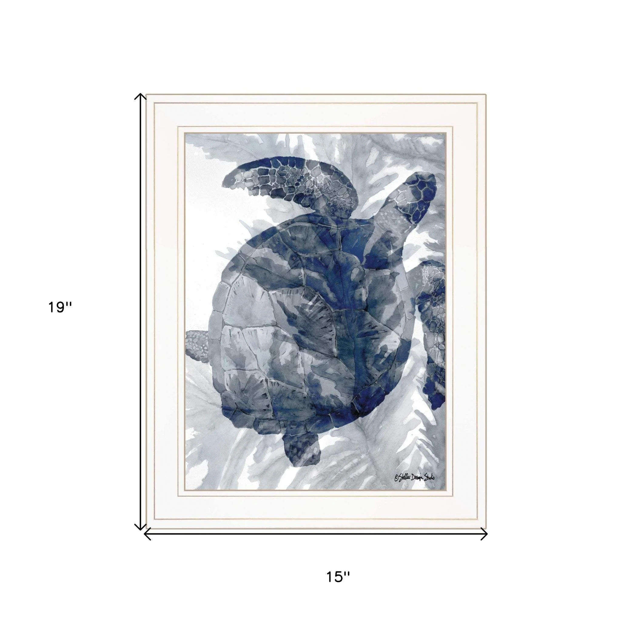 Ocean Collection 3 White Framed Print Wall Art - Image 5