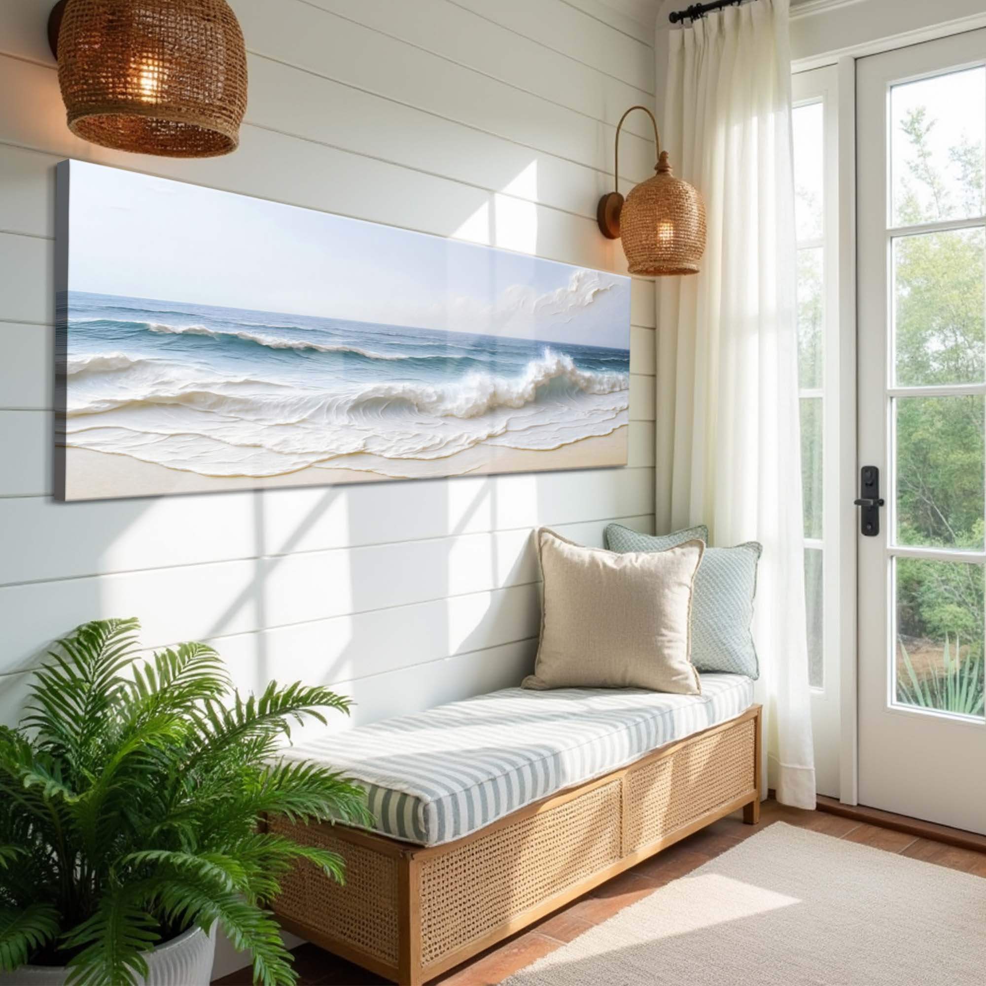 Ocean Wave Seascape Wall Art - Image 2