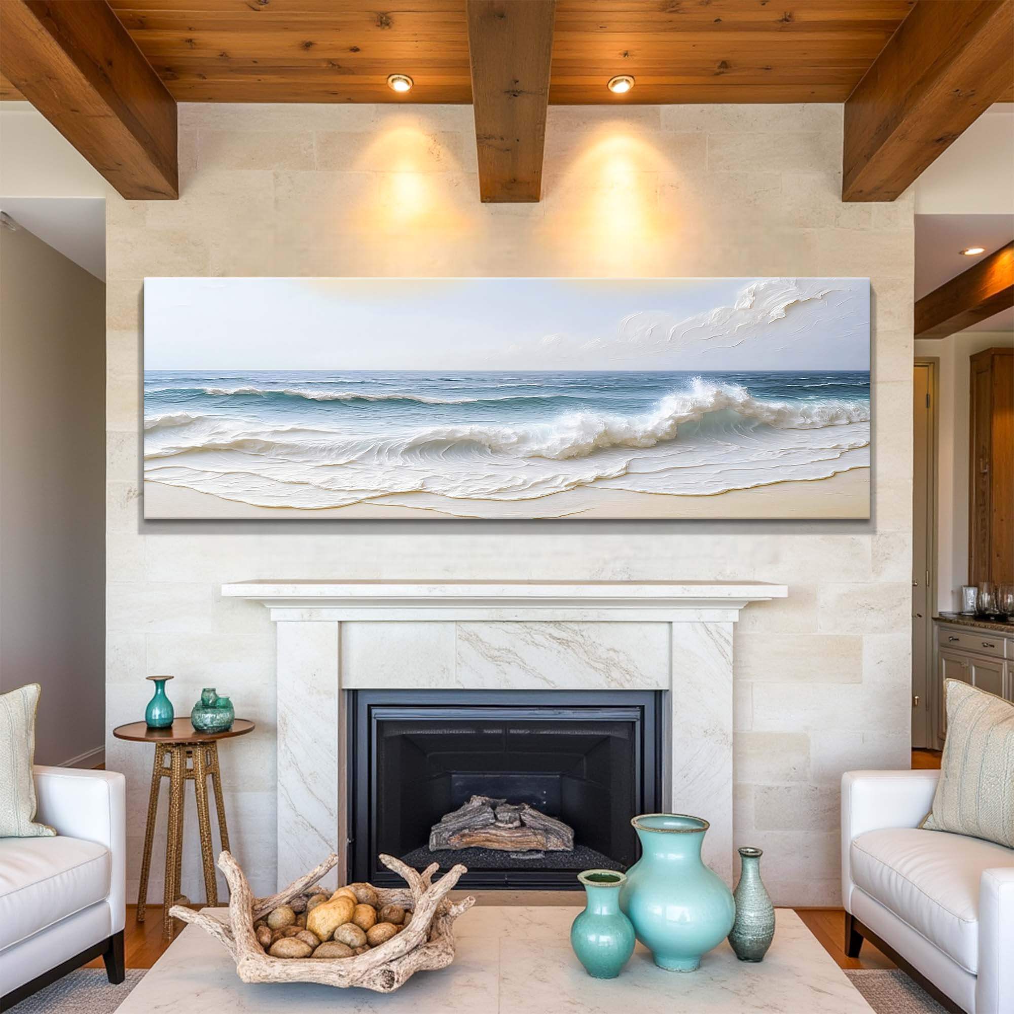 Ocean Wave Seascape Wall Art - Image 3