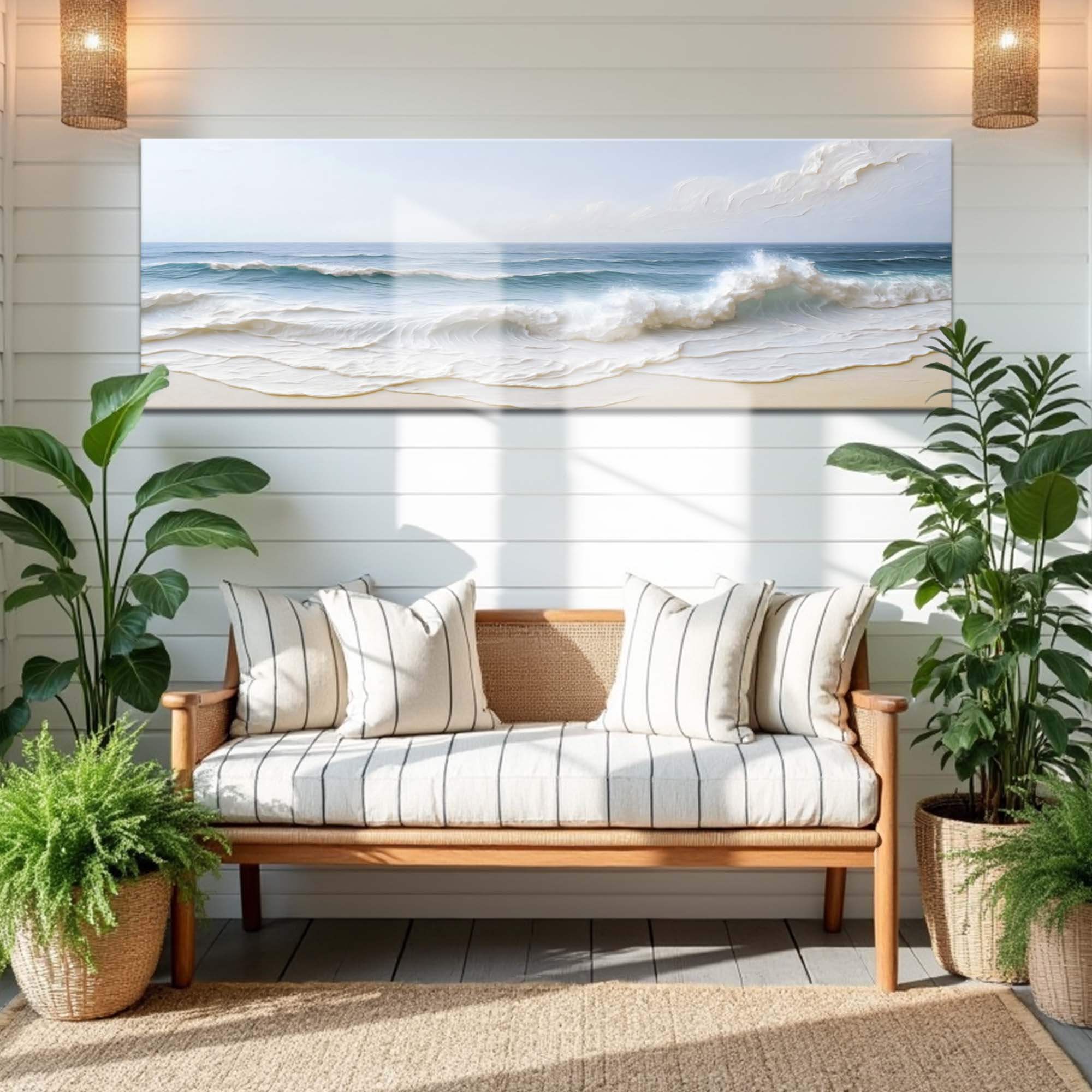 Ocean Wave Seascape Wall Art - Image 4