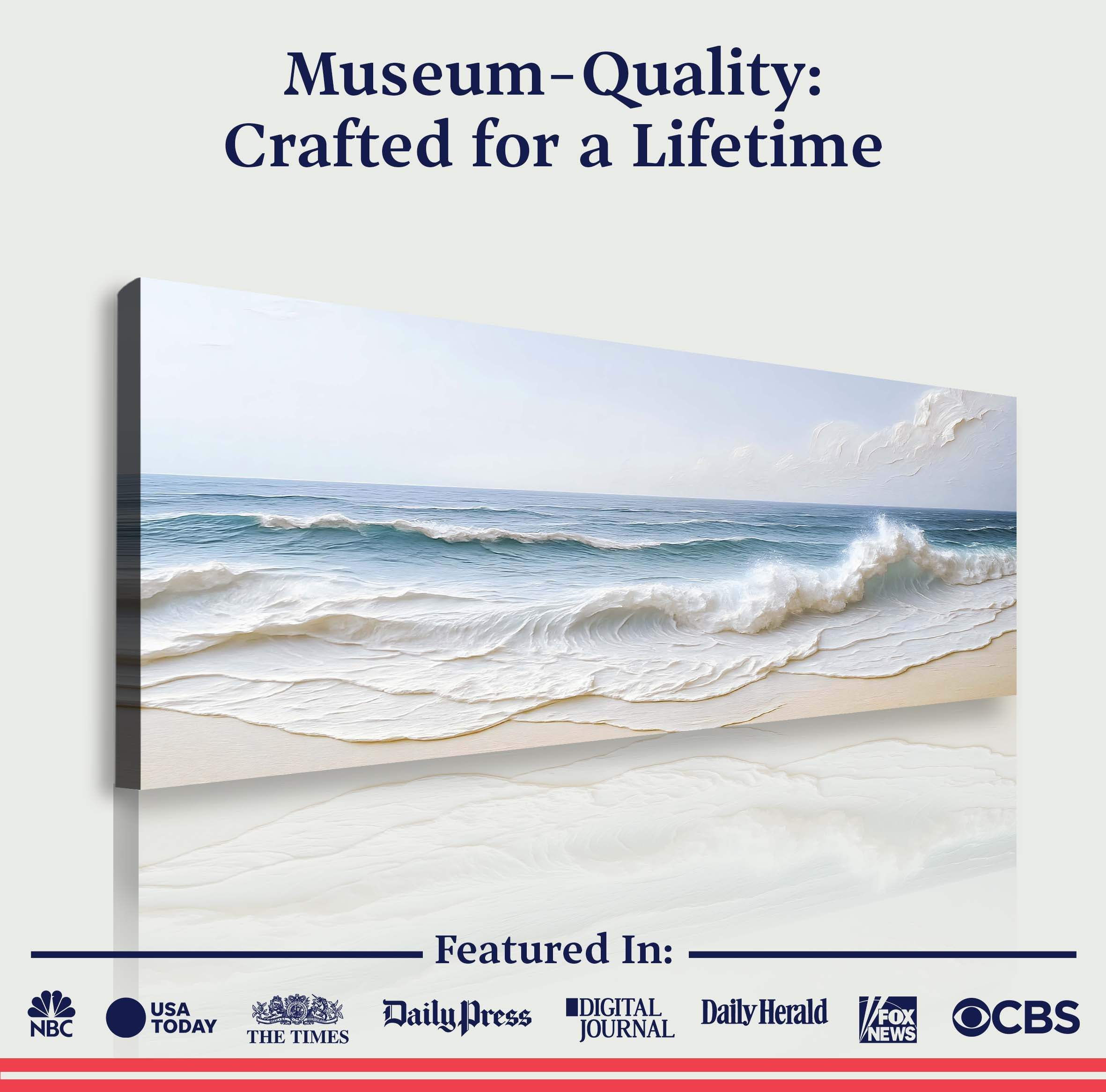 Ocean Wave Seascape Wall Art - Image 6