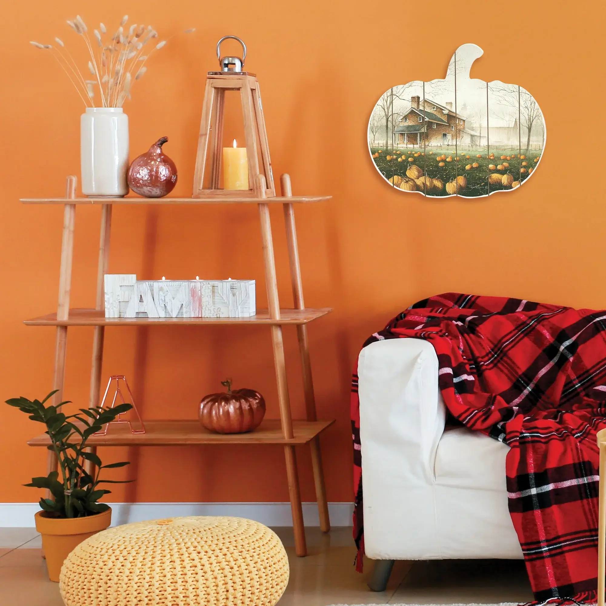 October Gray Unframed Print Wall Art - Image 4