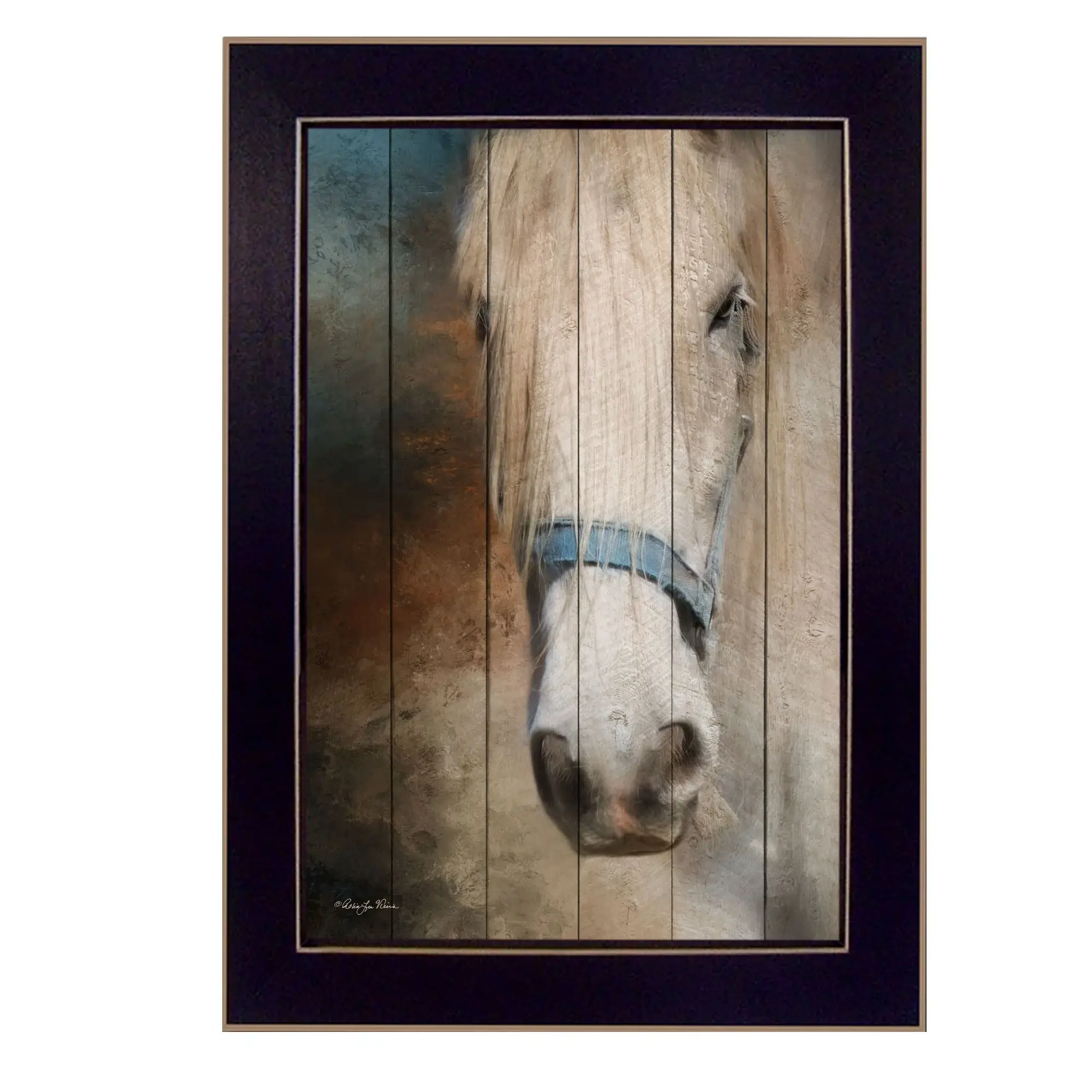 Old Gray Mare Black Framed Print Wall Art - Image 2
