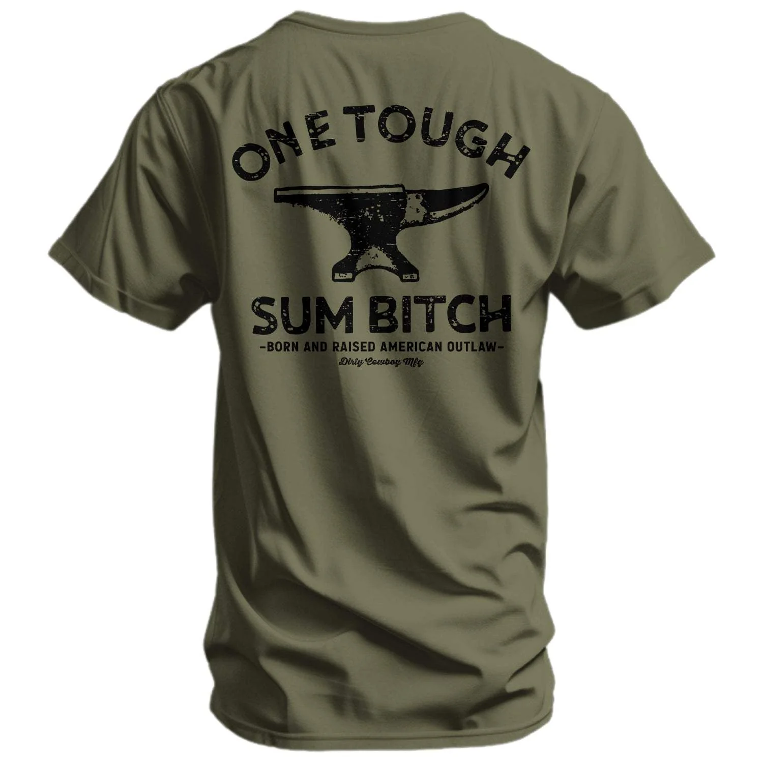 One Tough Sum Anvil Men's T-Shirt - Image 9