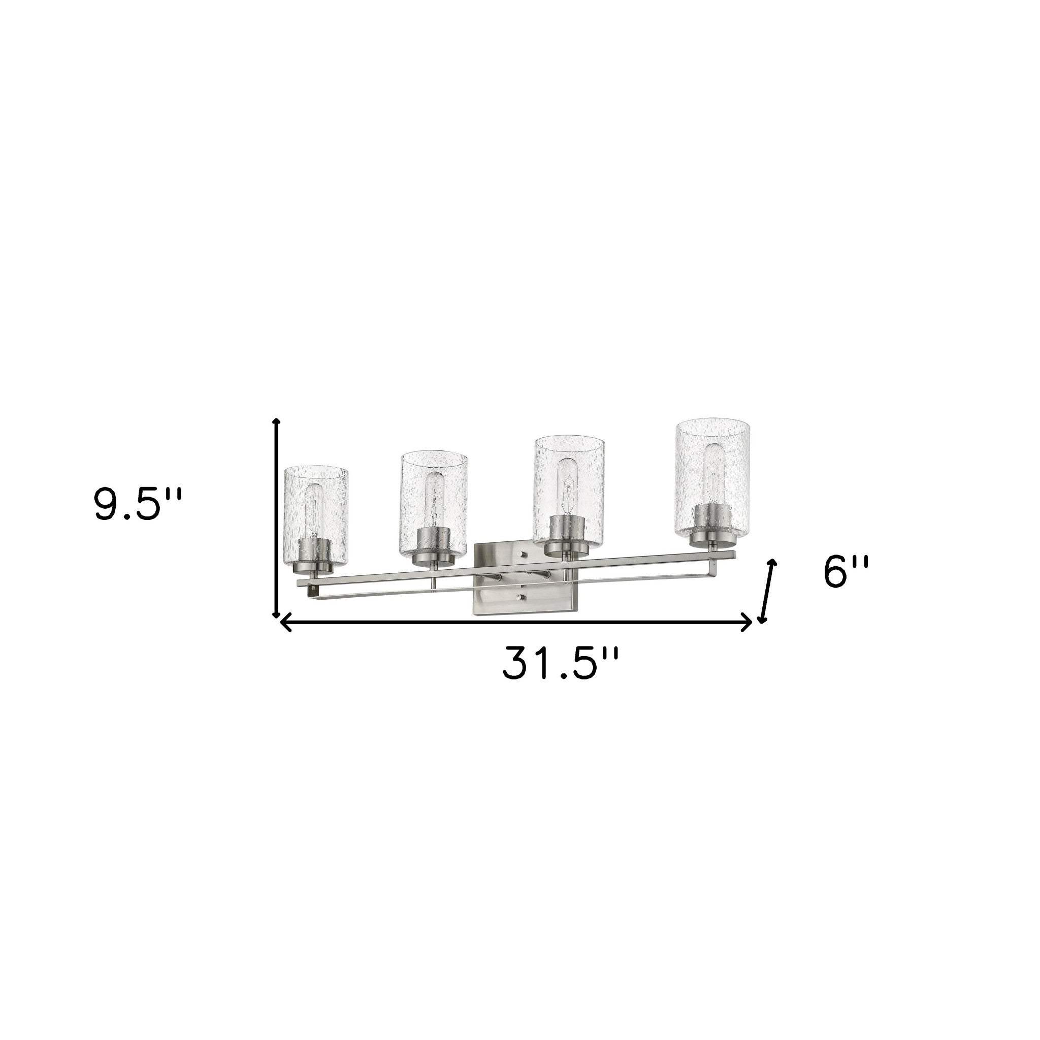 Orella 4-Light Satin Nickel Vanity - Image 6