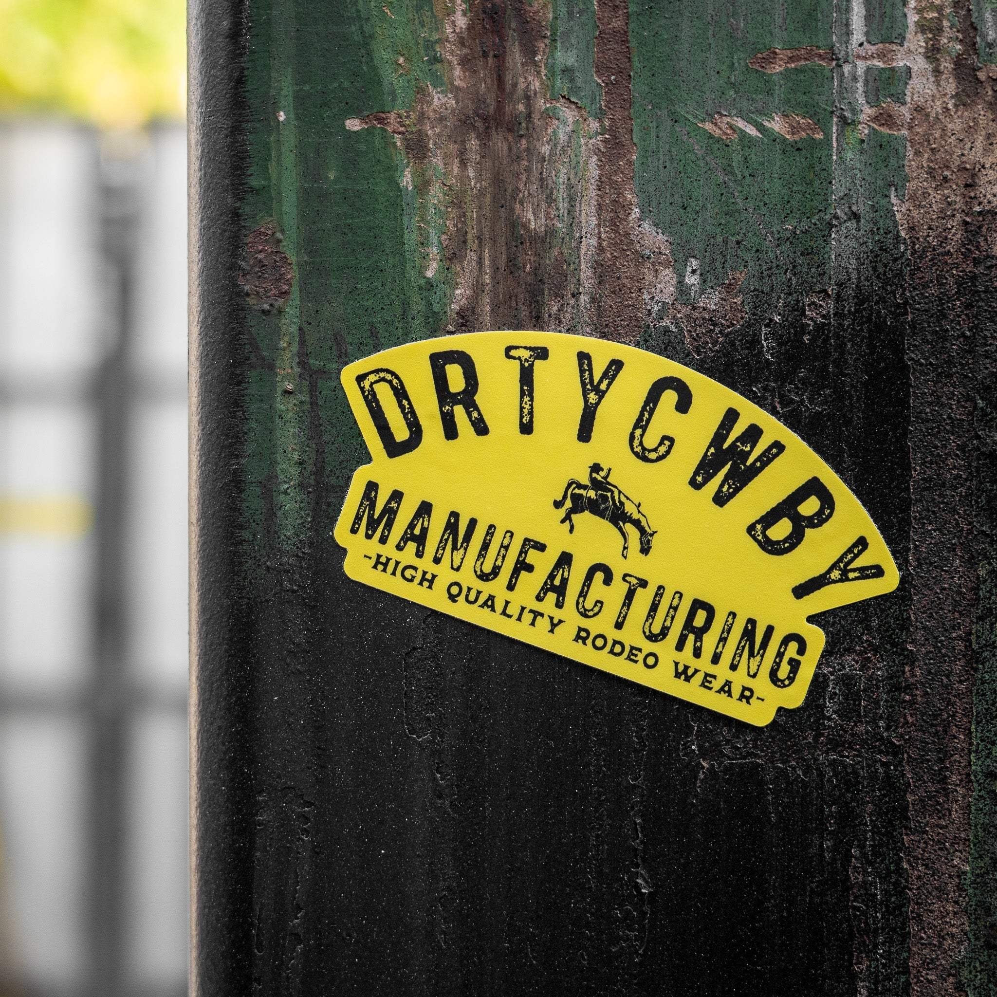 Original DRTYCWBY Manufacturing Decal Sticker - Image 3