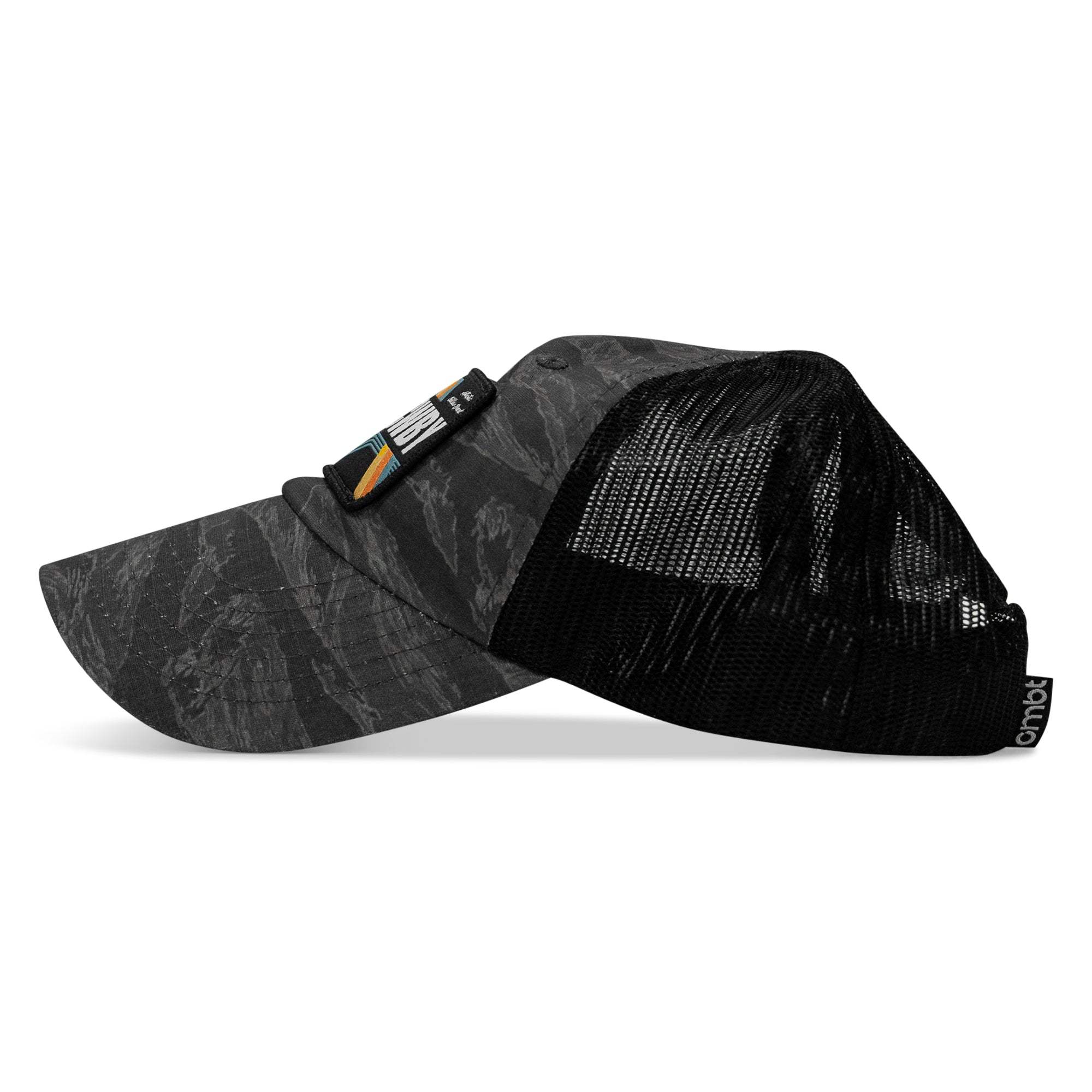 Original Vintage Bronco Patch Tactical Ripstop Mesh Snapback Hat - Image 3