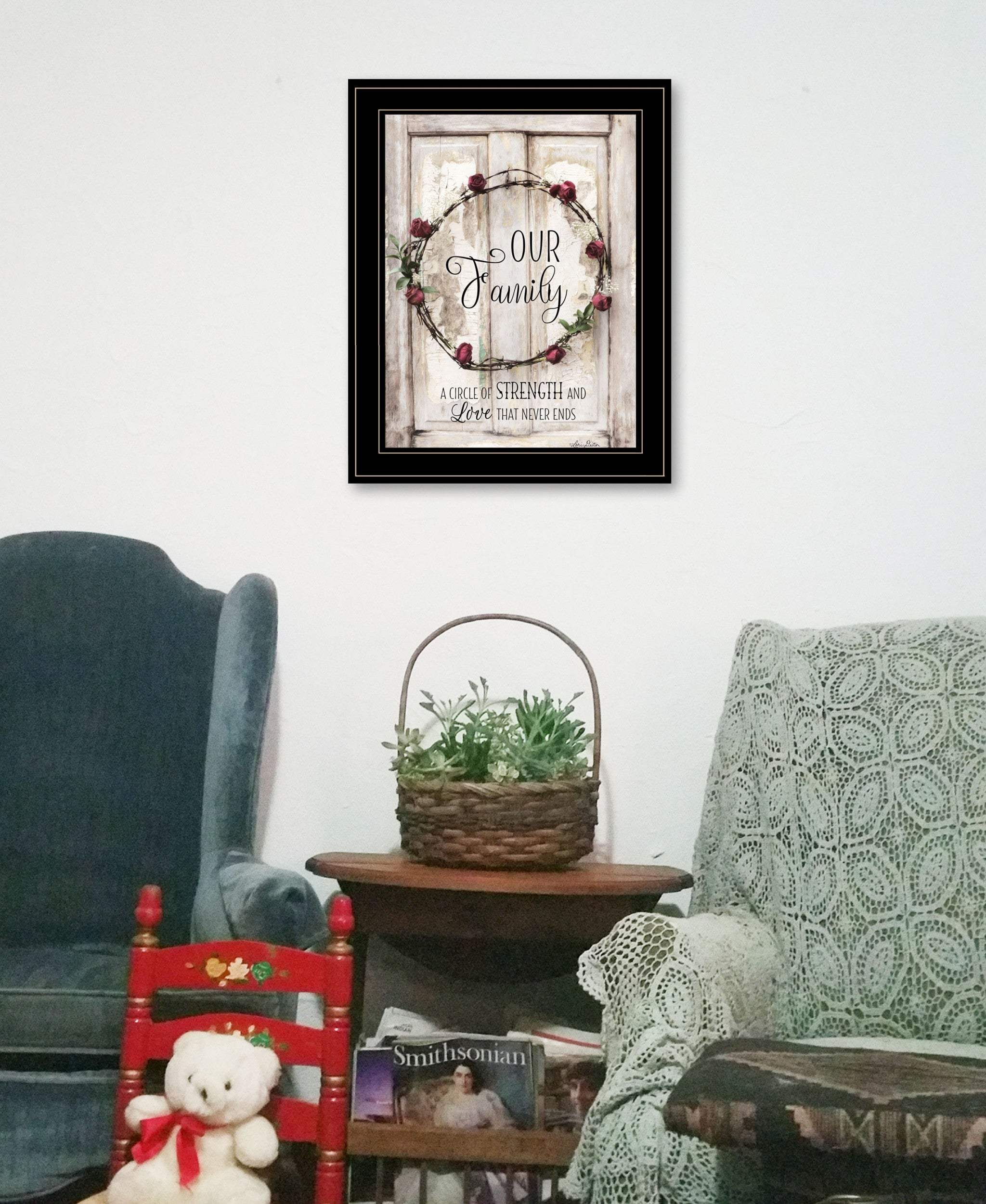 Our Family 2 Black Framed Print Wall Art - Image 4