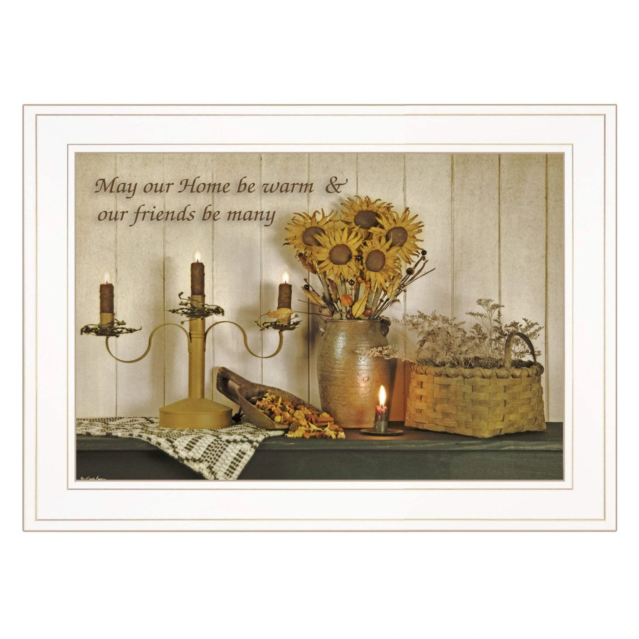 Our Home 2 White Framed Print Wall Art - Image 2