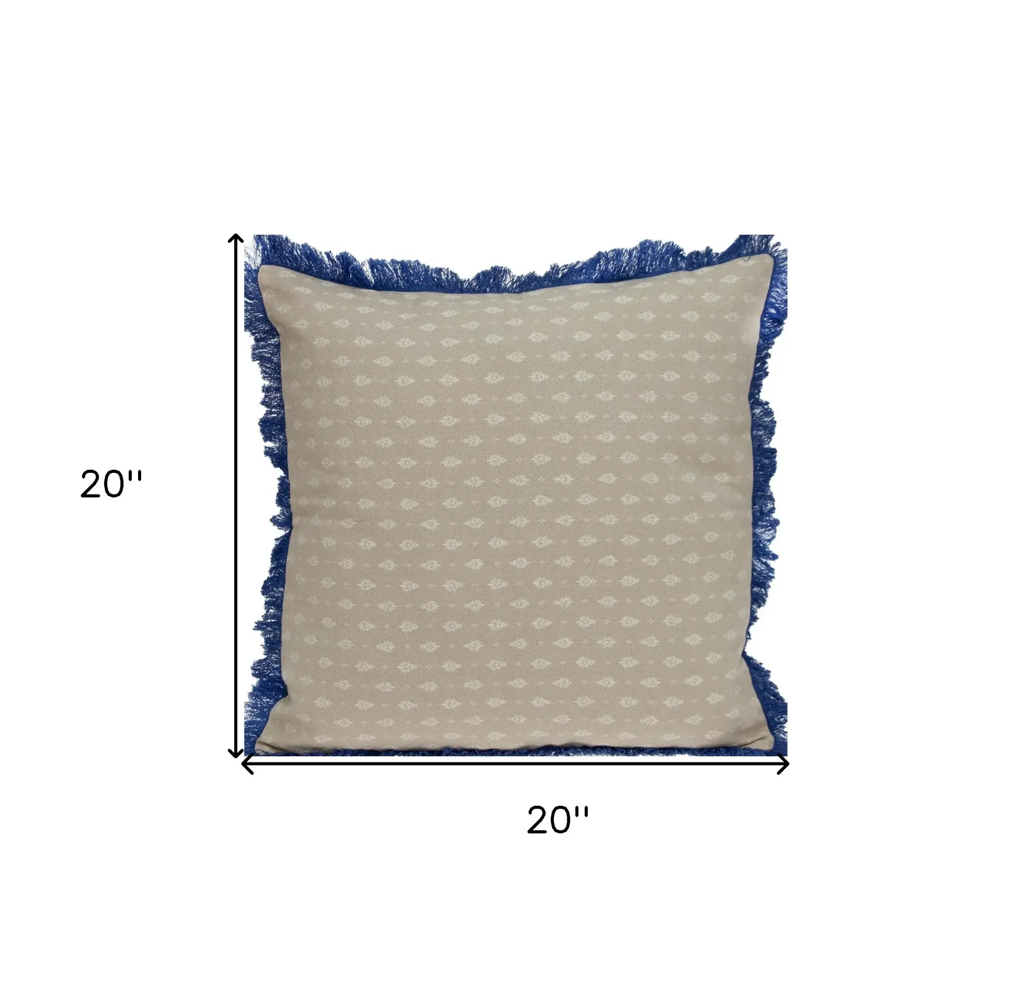 Oyster Beige Throw Pillow - Image 9