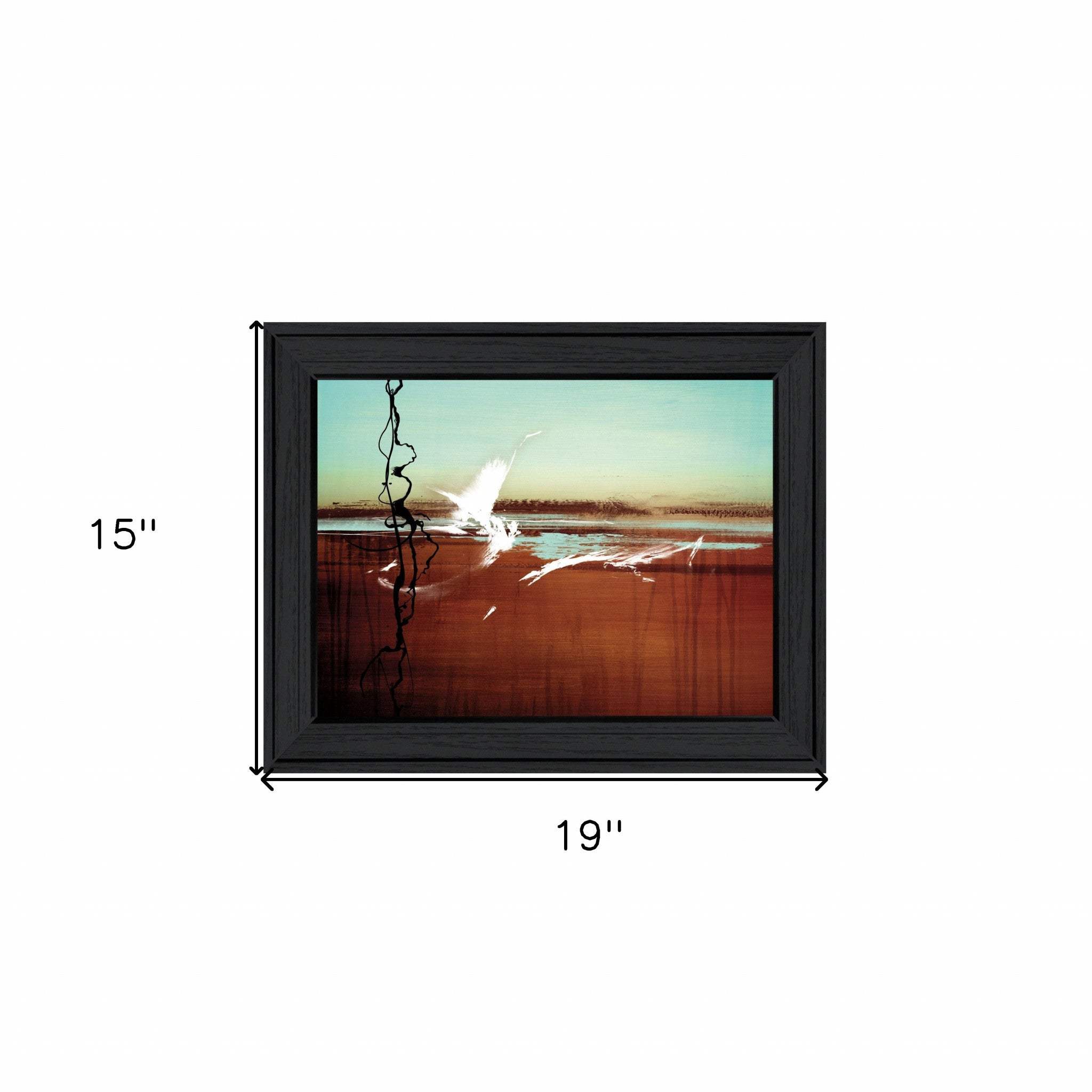 p-Oxybis(benzenesulfonyl hydrazide) Black Framed Print Wall Art - Image 5