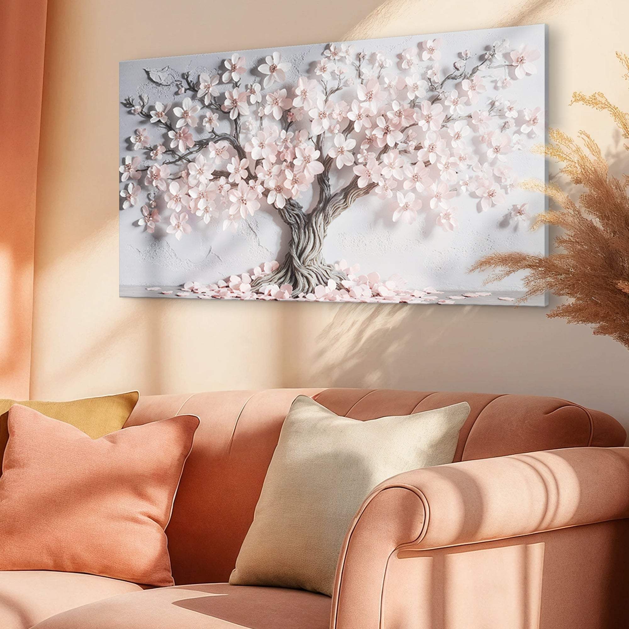 Pastel Blossom Awakening Wall Art - Image 2