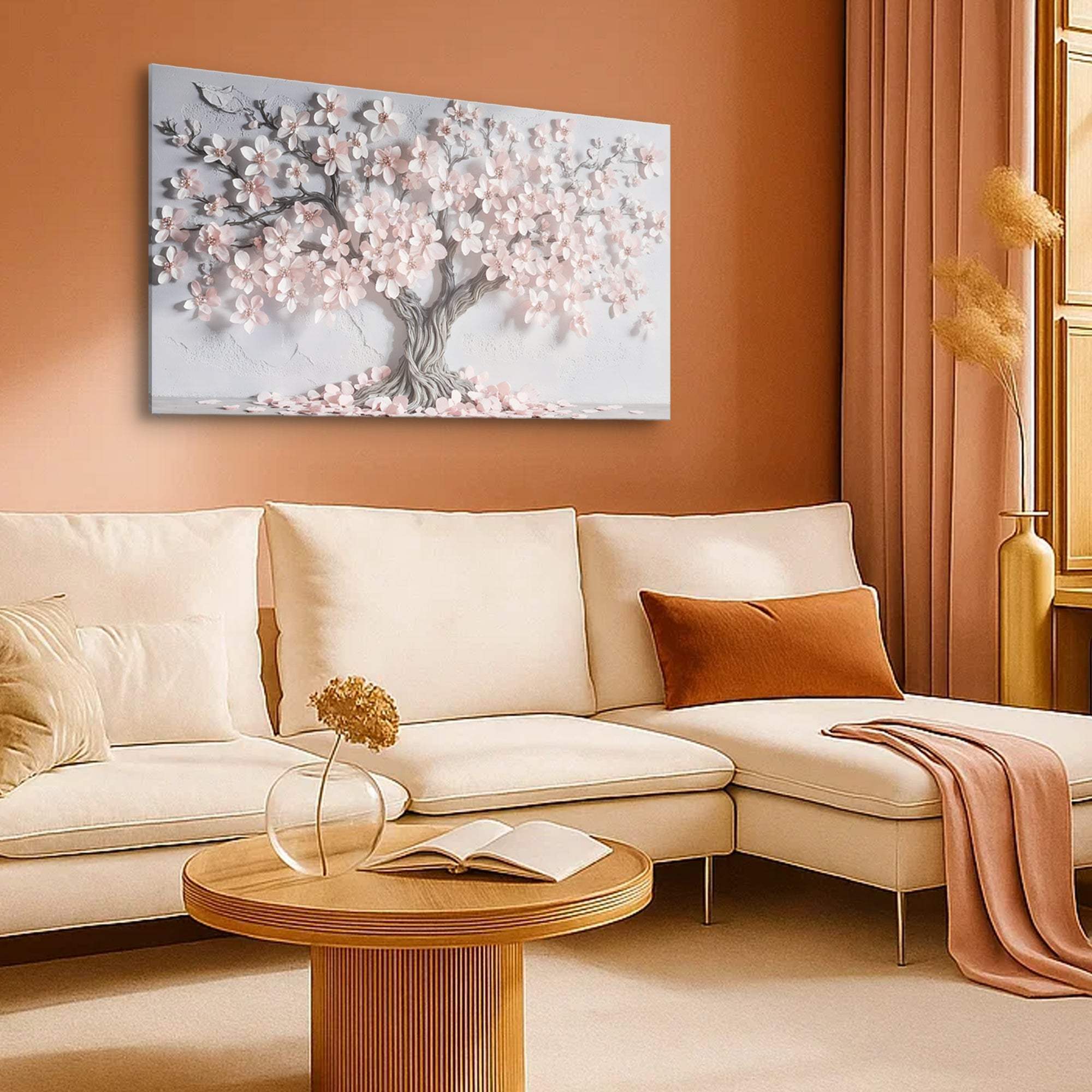 Pastel Blossom Awakening Wall Art - Image 3