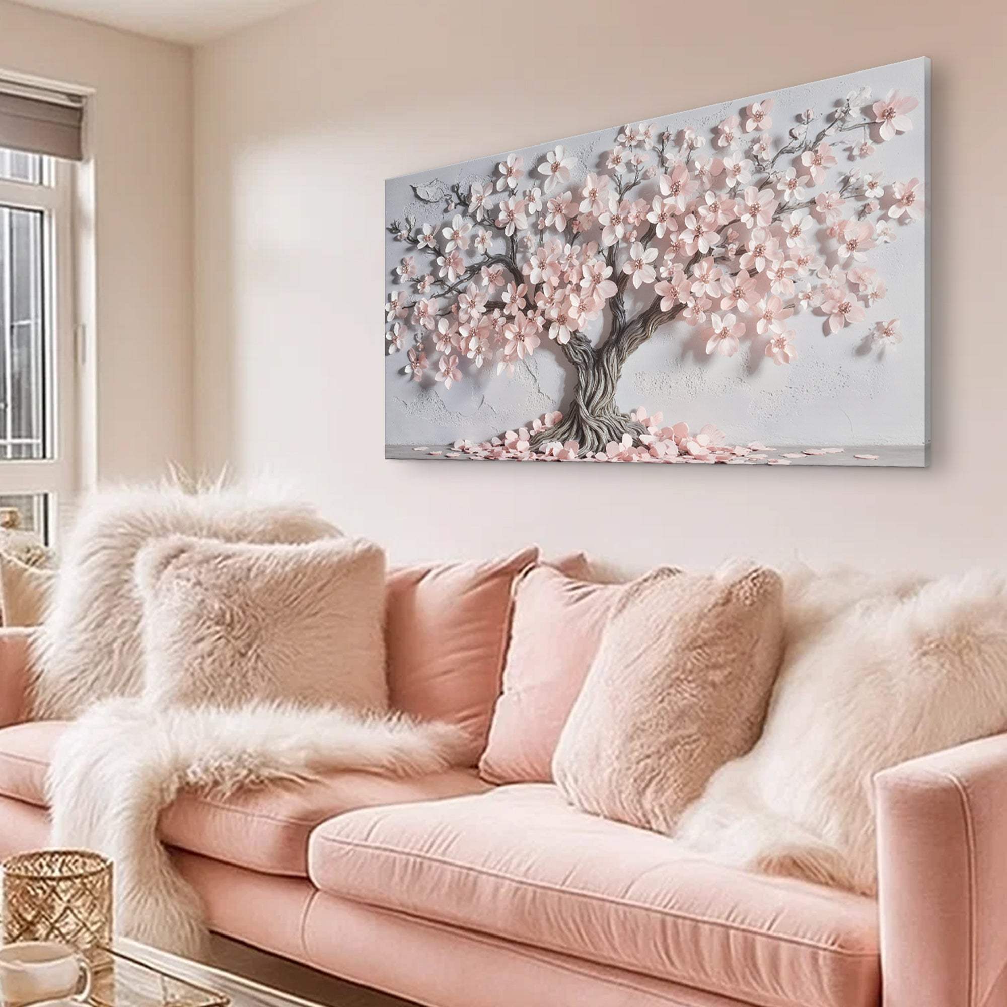 Pastel Blossom Awakening Wall Art - Image 4
