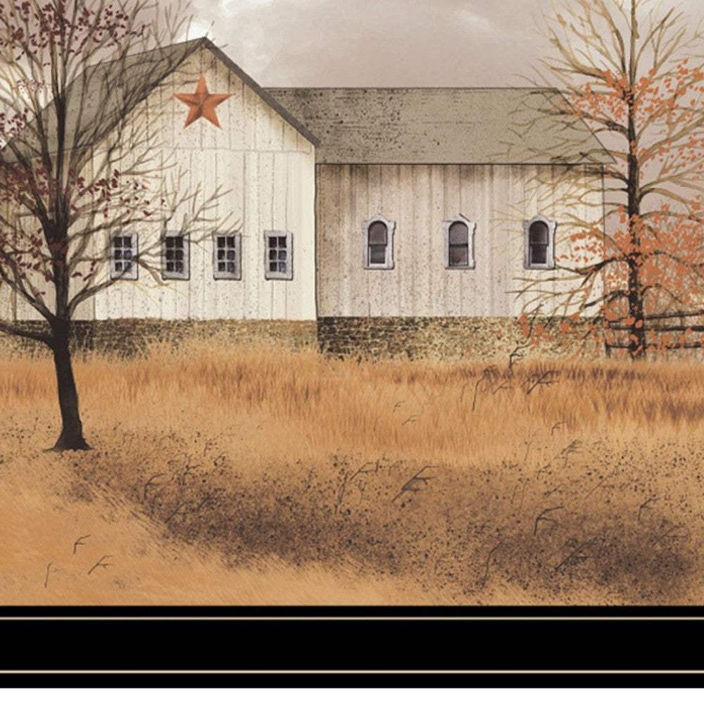 Peaceful Homestead 2 Black Framed Print Wall Art - Image 4