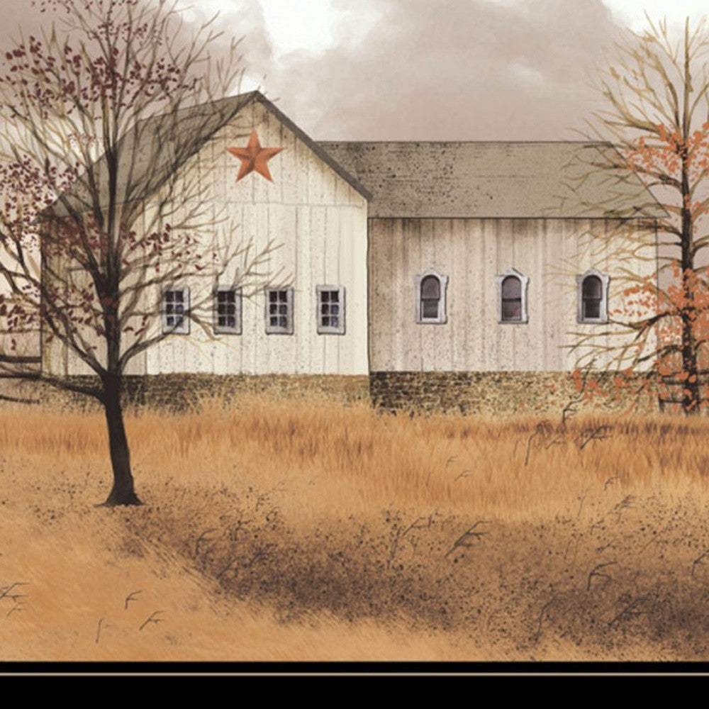 Peaceful Homestead 2 Black Framed Print Wall Art - Image 5