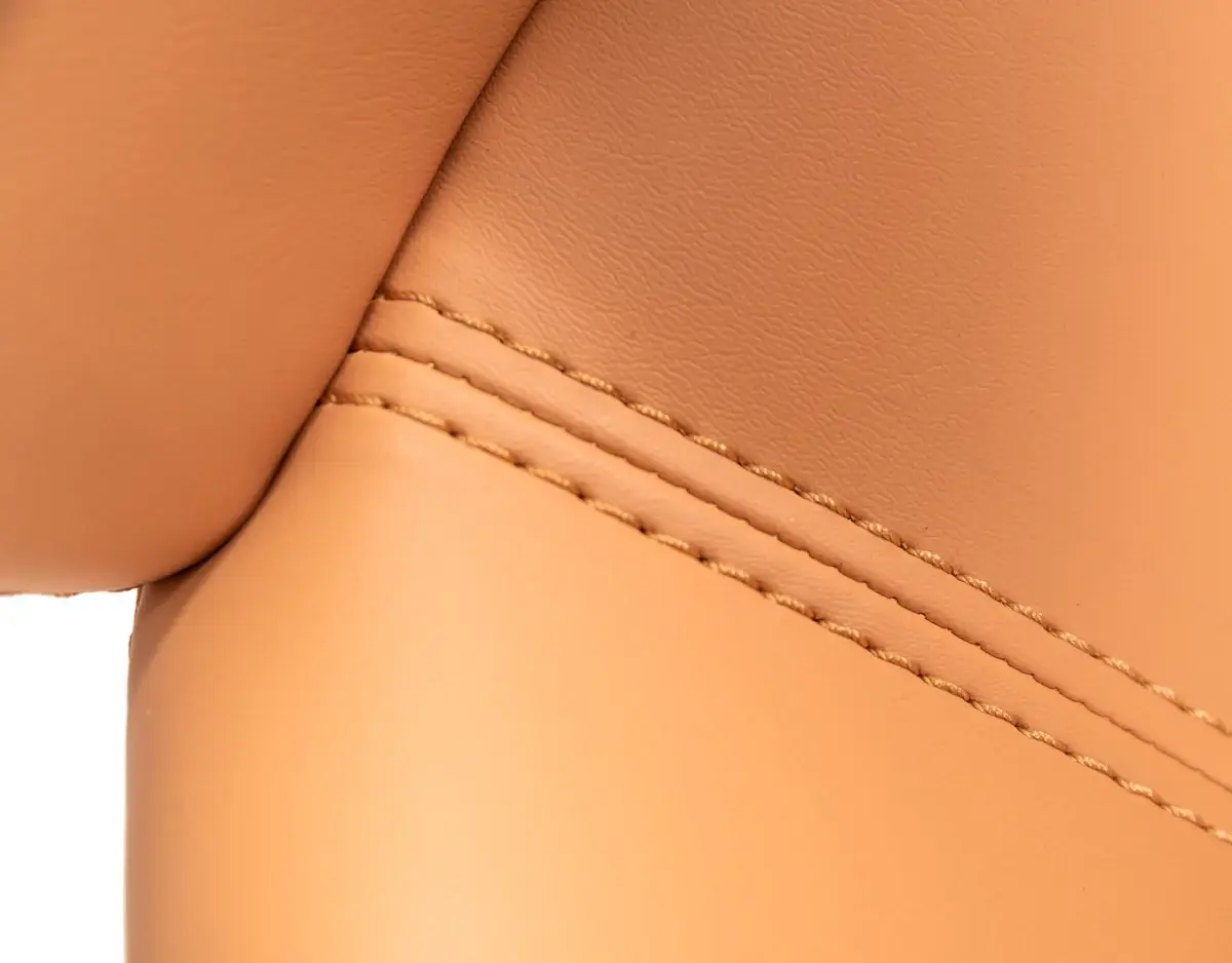 Peach Rosegold Dining Chair - Image 5