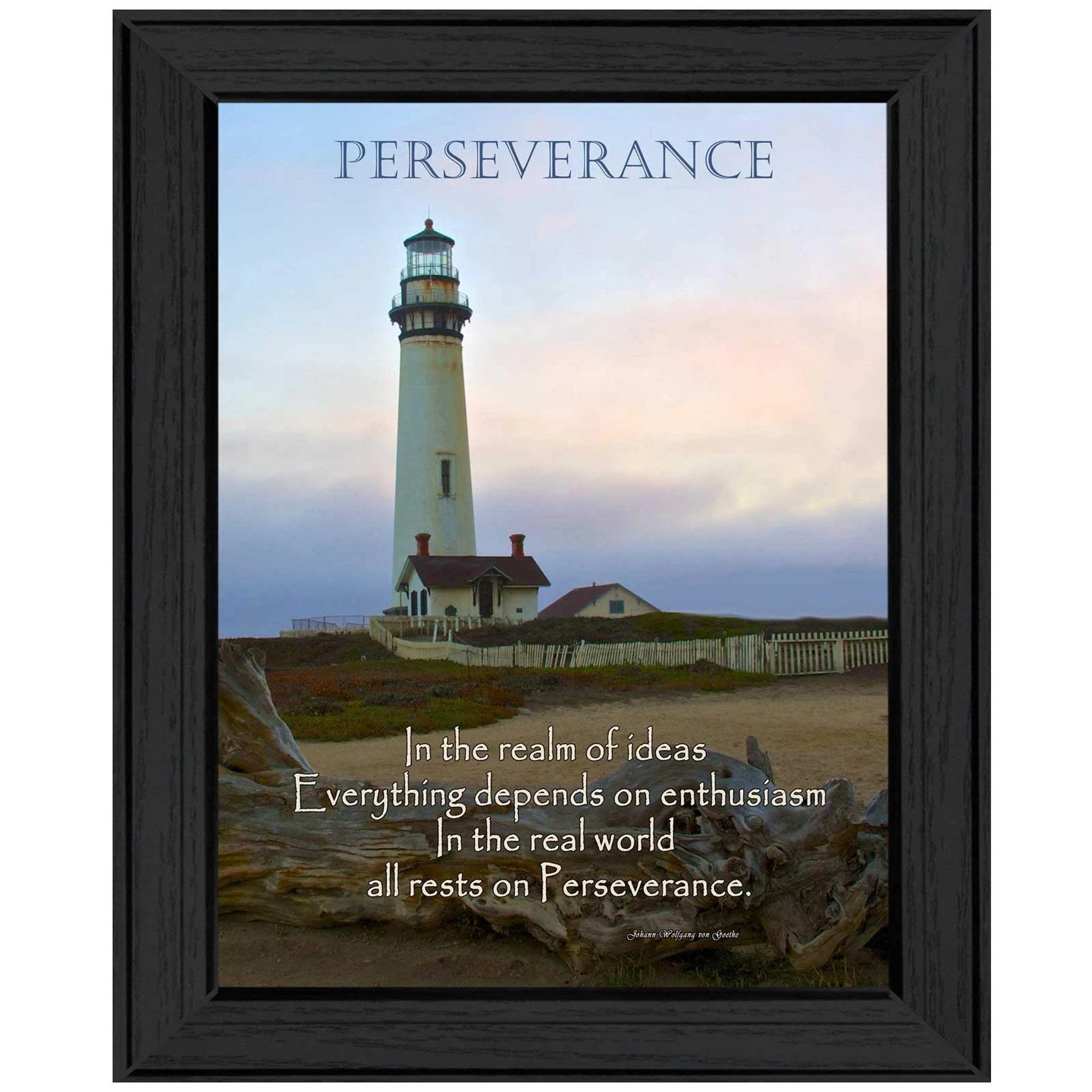 Perseverance 2 Black Framed Print Wall Art - Image 2