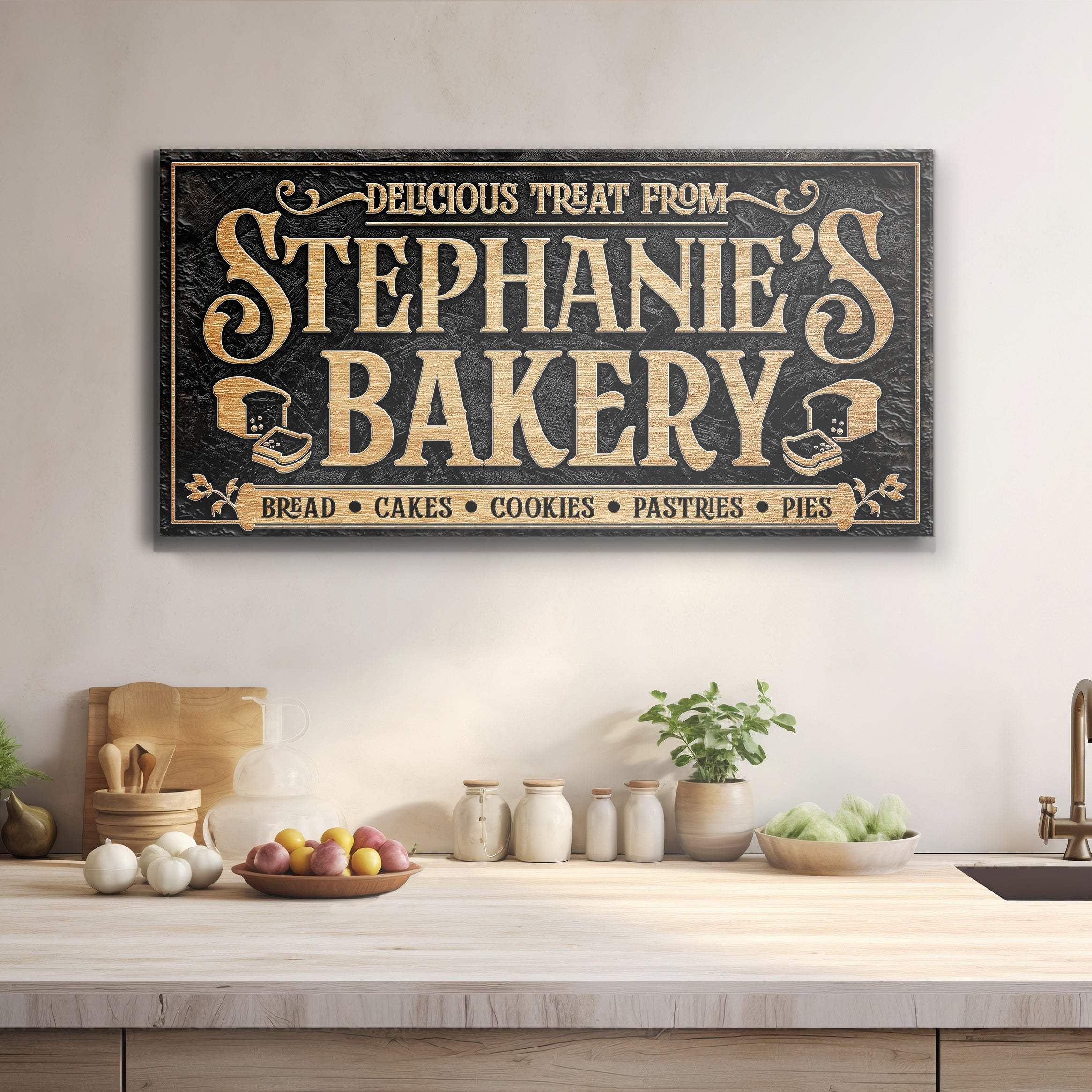 Personalized Bakery Sign - Image 2