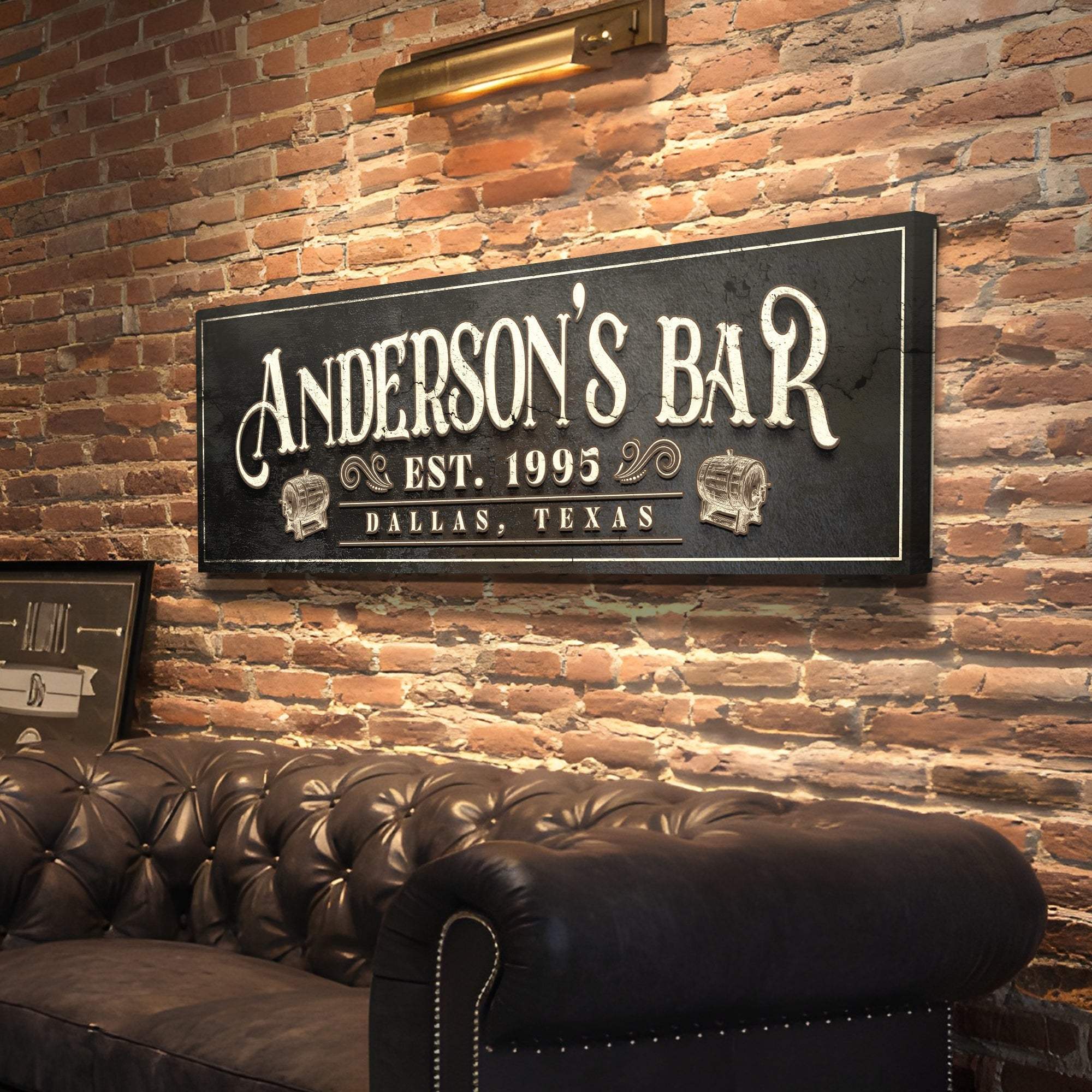 Personalized Bar Sign II