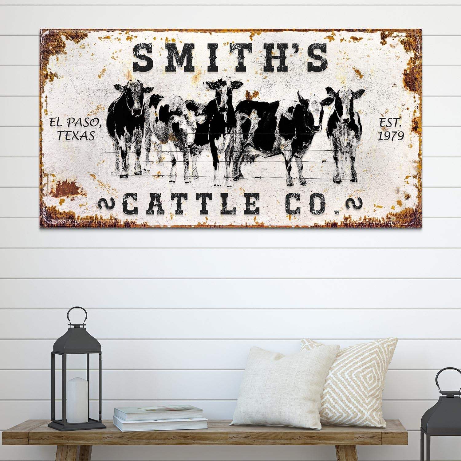 Personalized Cattle Sign II - Image 3