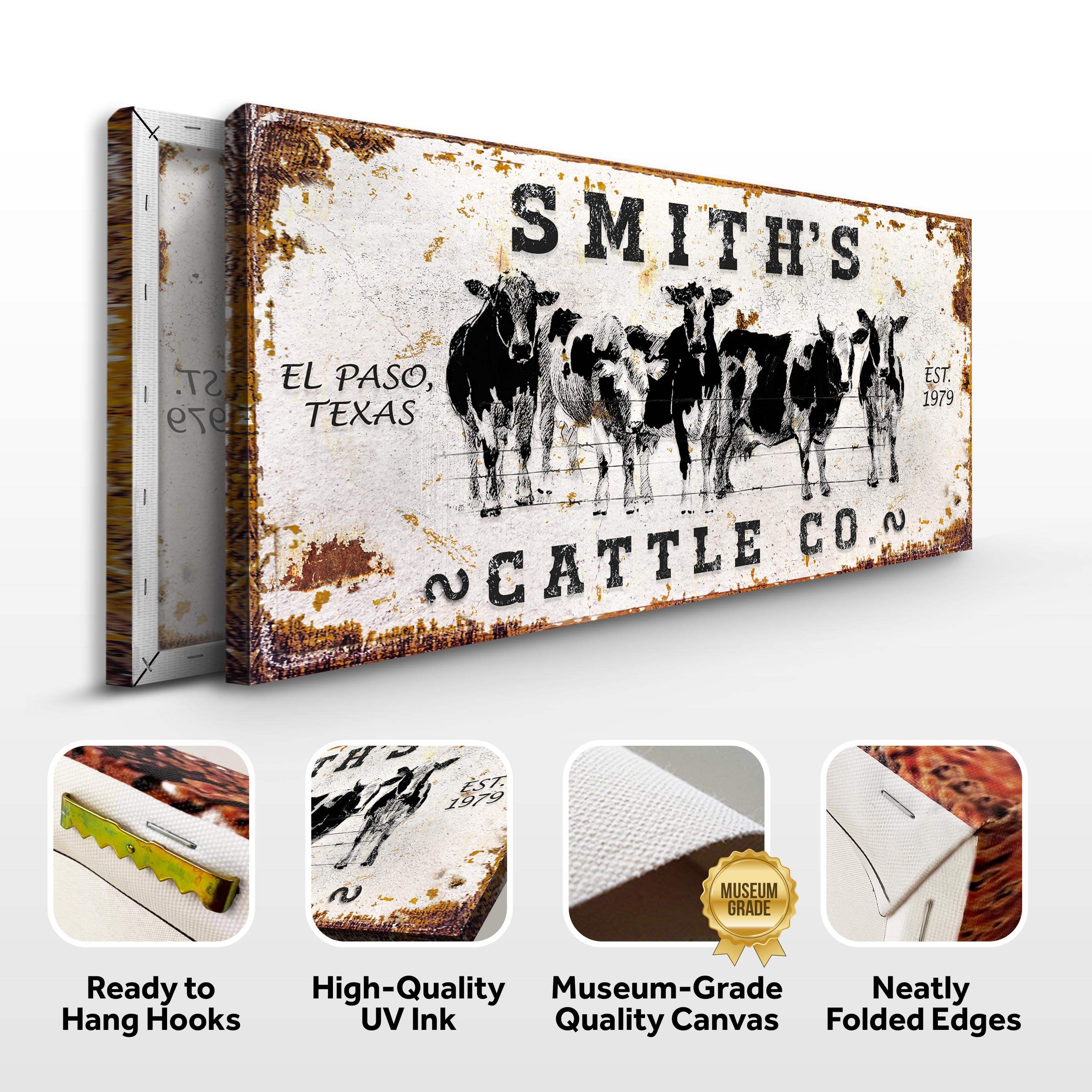 Personalized Cattle Sign II - Image 5