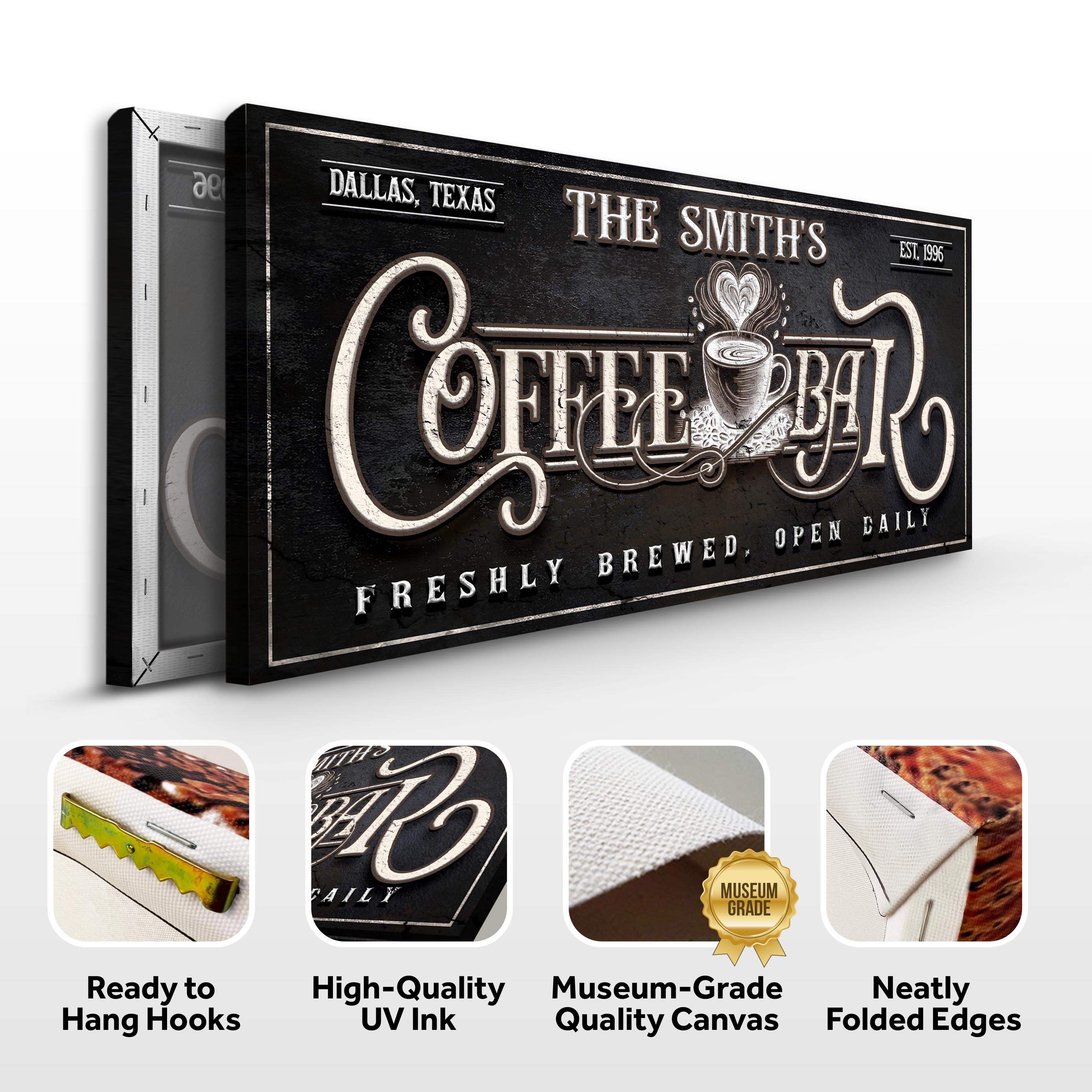 Personalized Coffee Bar Sign - Image 5